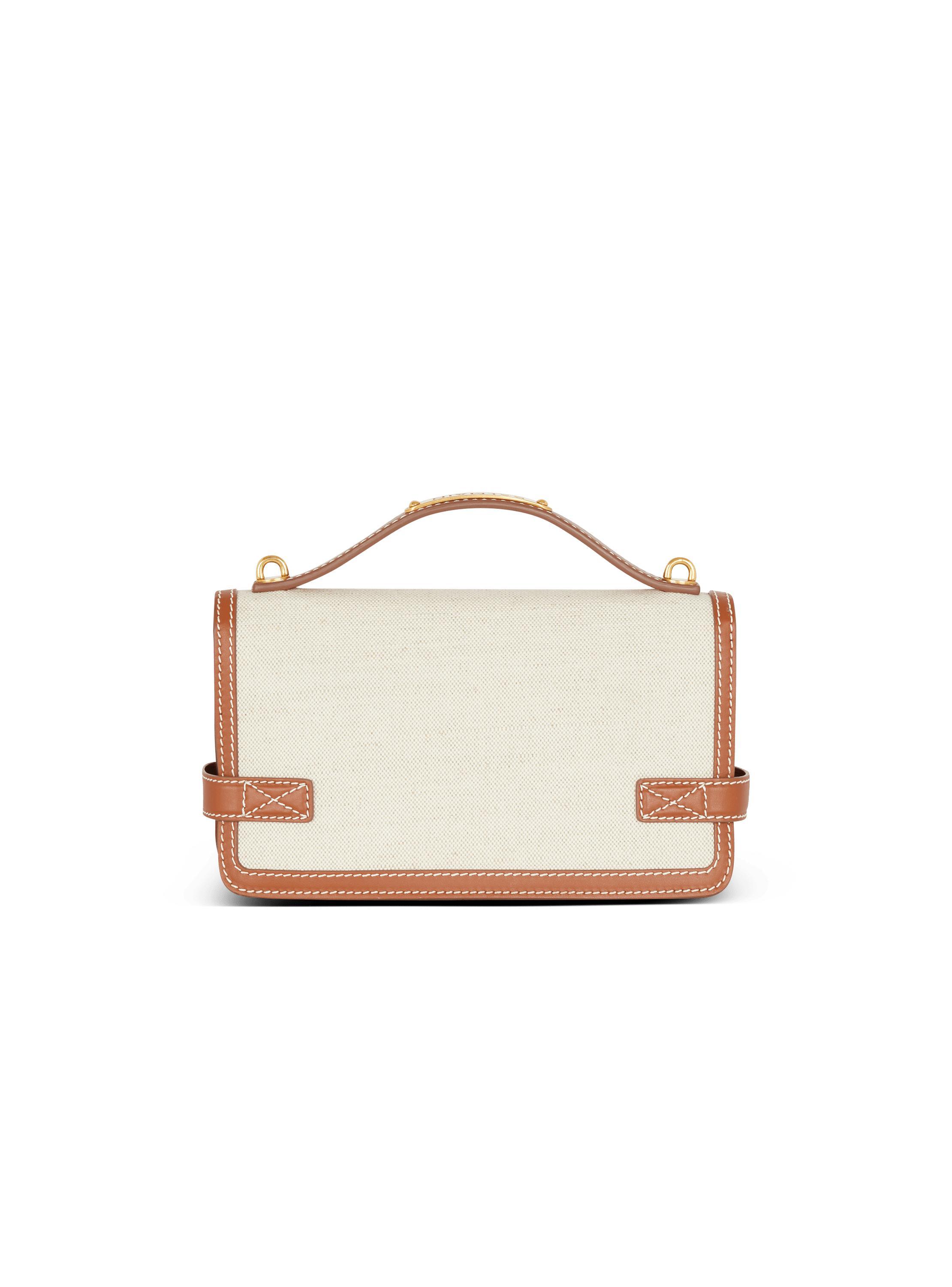 B-Buzz 24 canvas and leather bag Product Image