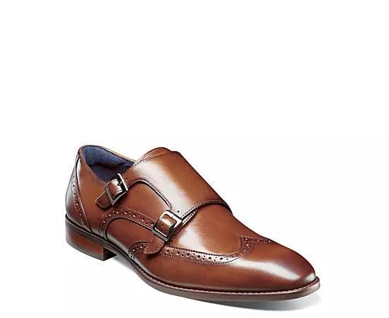 Stacy Adams Mens Karson Wingtip Double Monk Strap Product Image