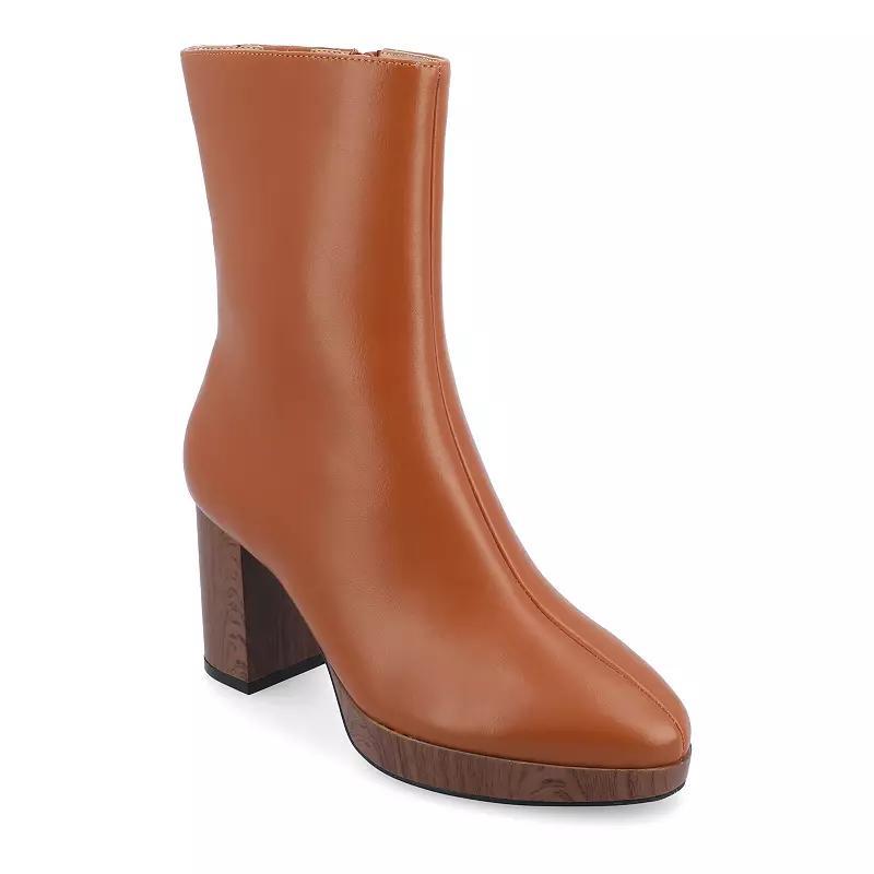 Journee Collection Womens Romer Booties Product Image