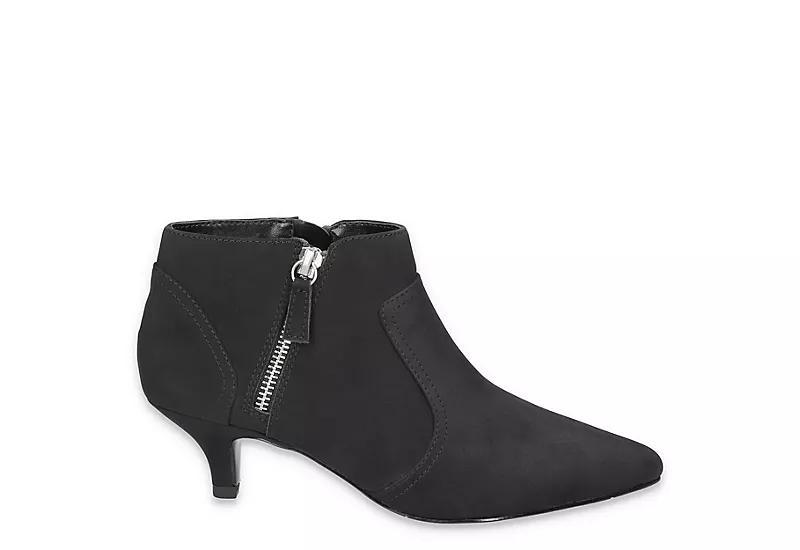 Easy Street Women's Annalee Dress Ankle Boots, Size: 7.5, Black Lame Product Image