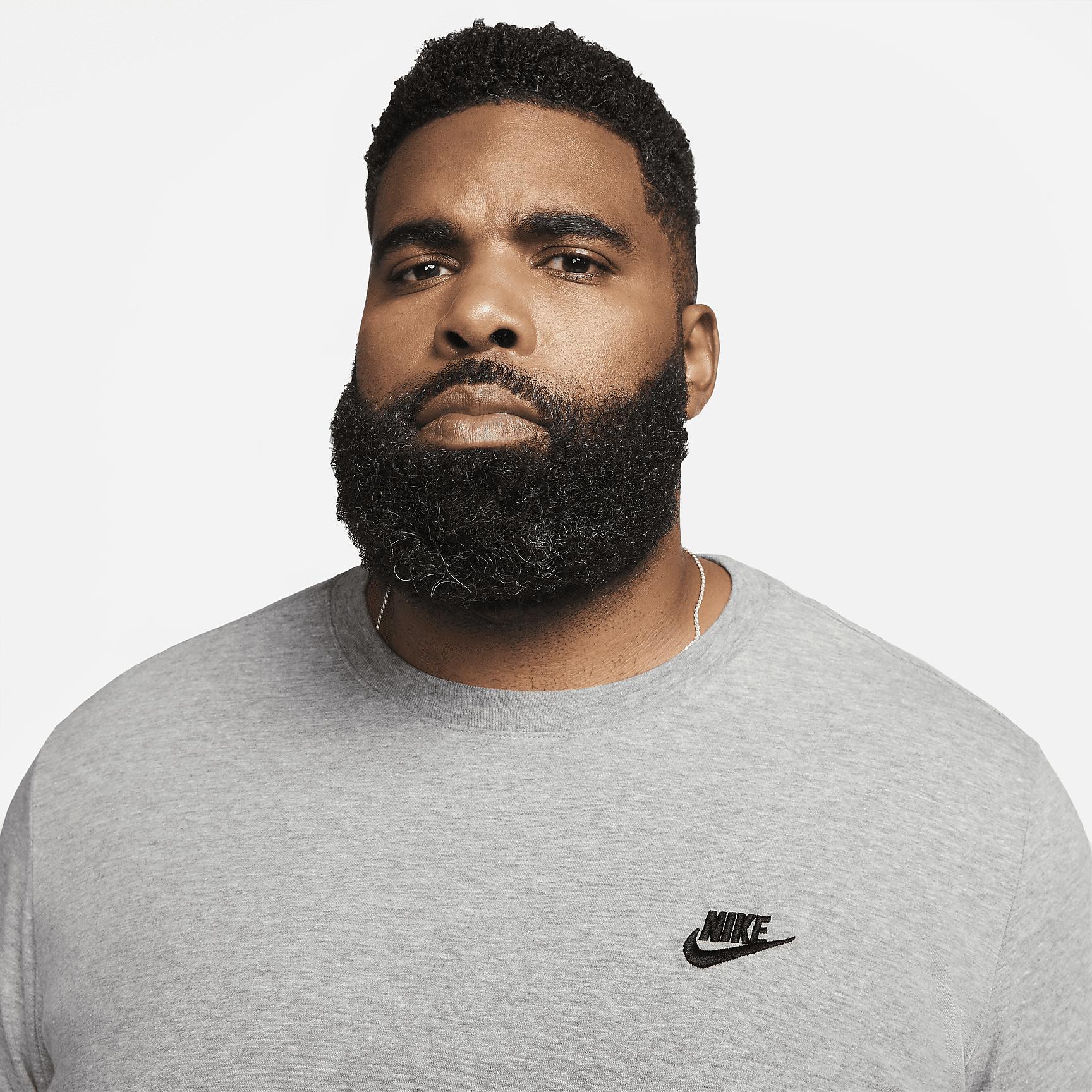 Nike Sportswear Club Men's Long-Sleeve T-Shirt Product Image