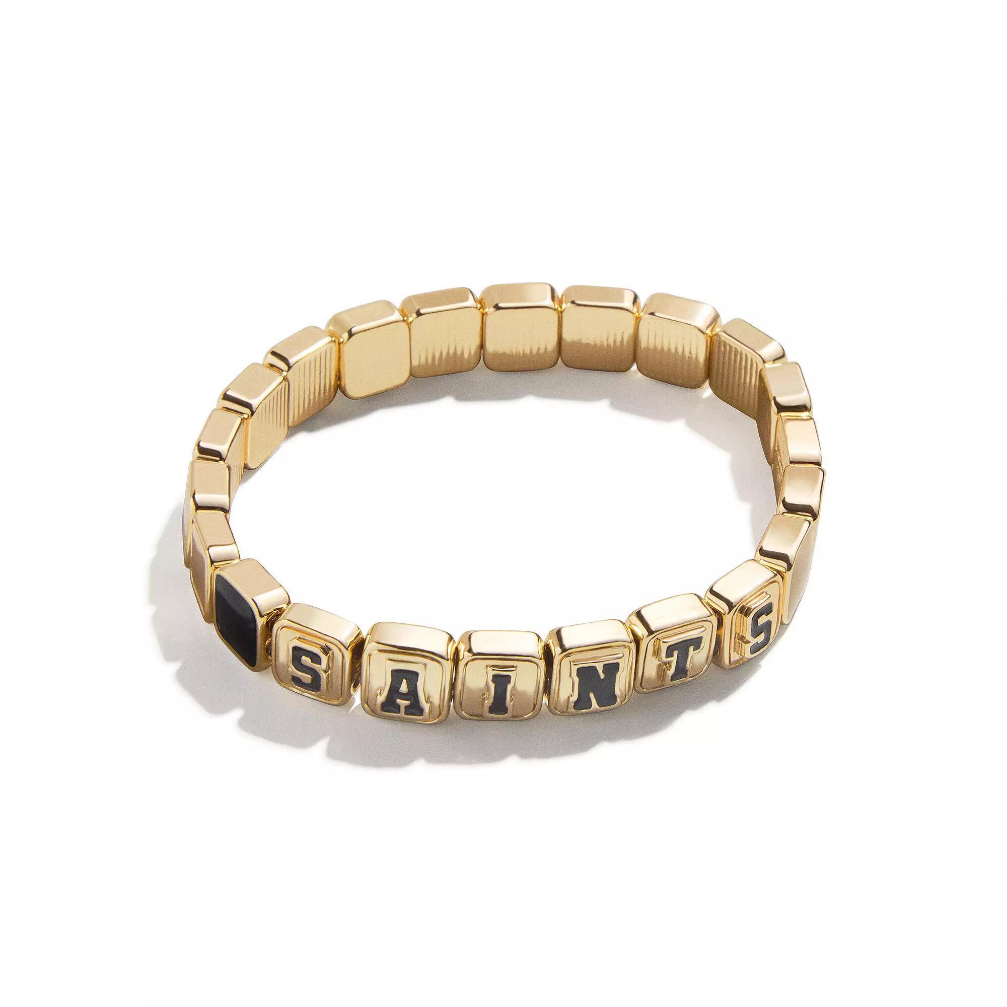WEAR by Erin Andrews x BaubleBar New Orleans Saints Tile Bracelet, Women's, Team Product Image