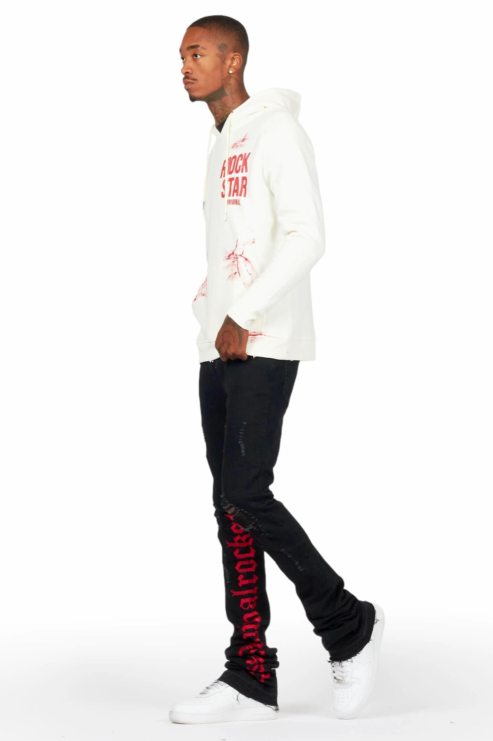 Colette Black Super Stacked Flare Jean Male Product Image