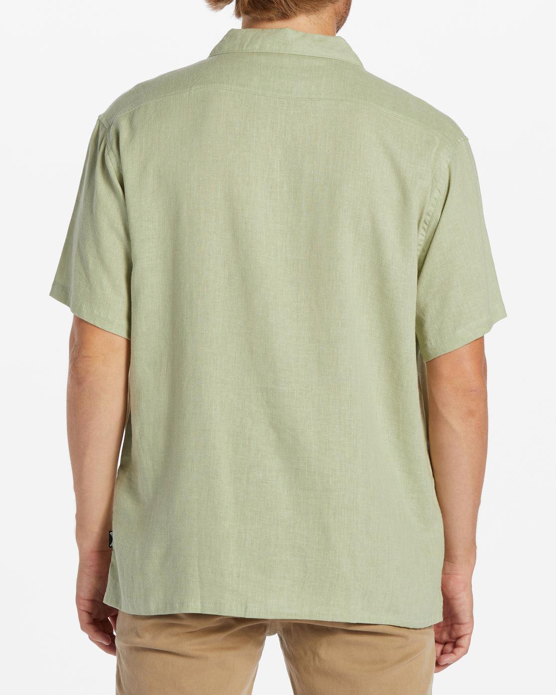 Sundays Vacay Short Sleeve Shirt - Light Sage Male Product Image