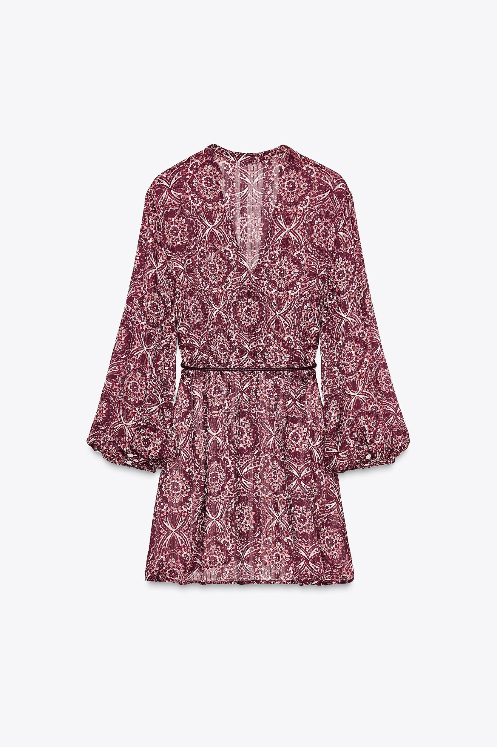 PRINTED MINI DRESS Product Image