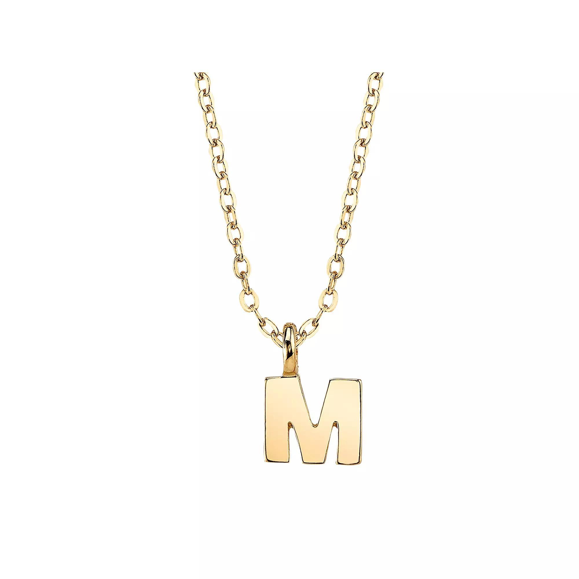 1928 Initial Pendant Necklace, Womens Product Image