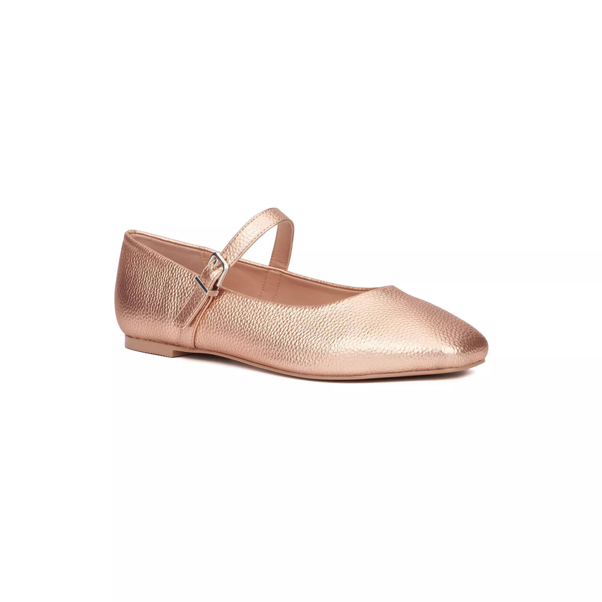New York & Company Page Women's Ballet Flats, Size: 11, Brown Product Image