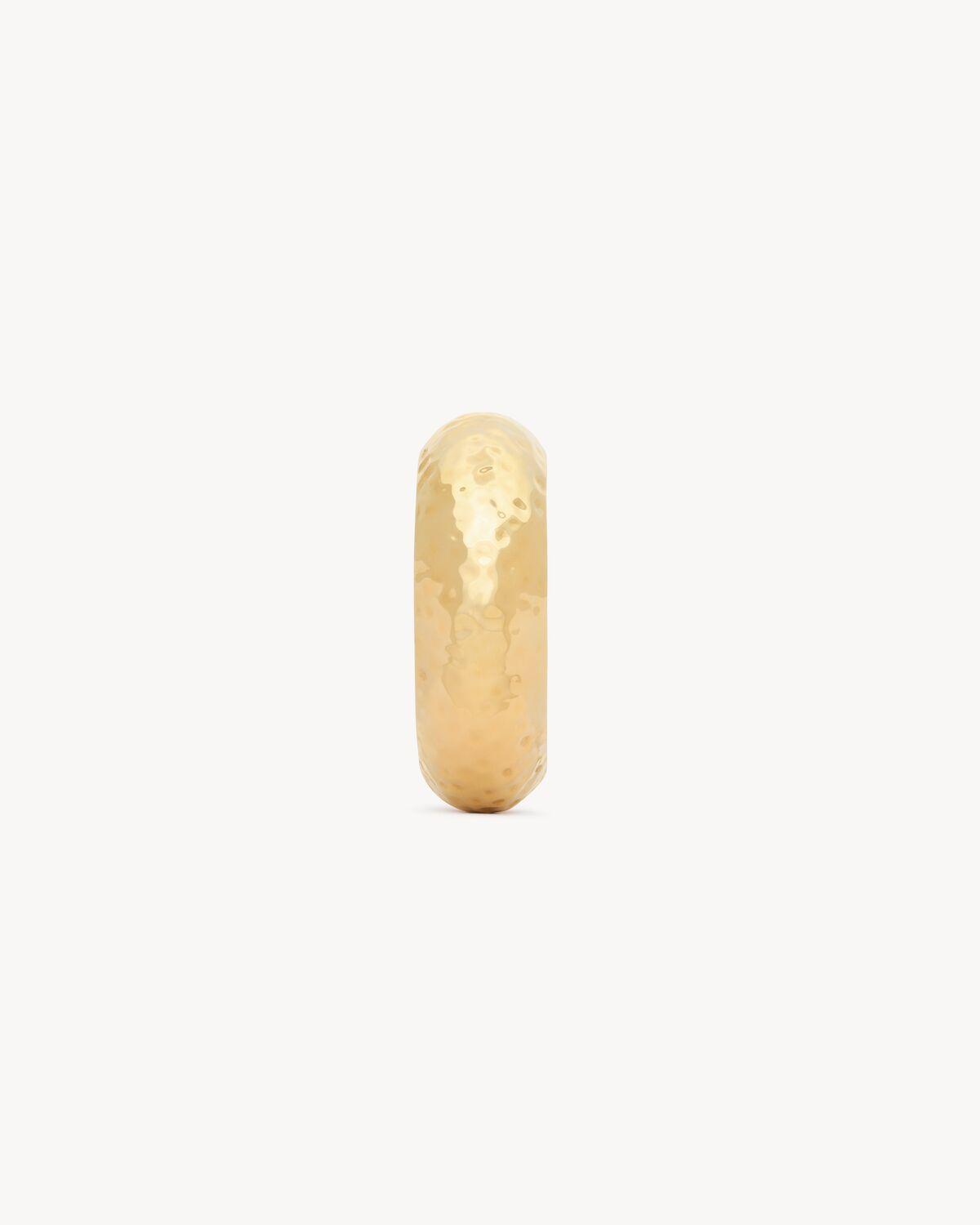 hammered bangle in metal Product Image