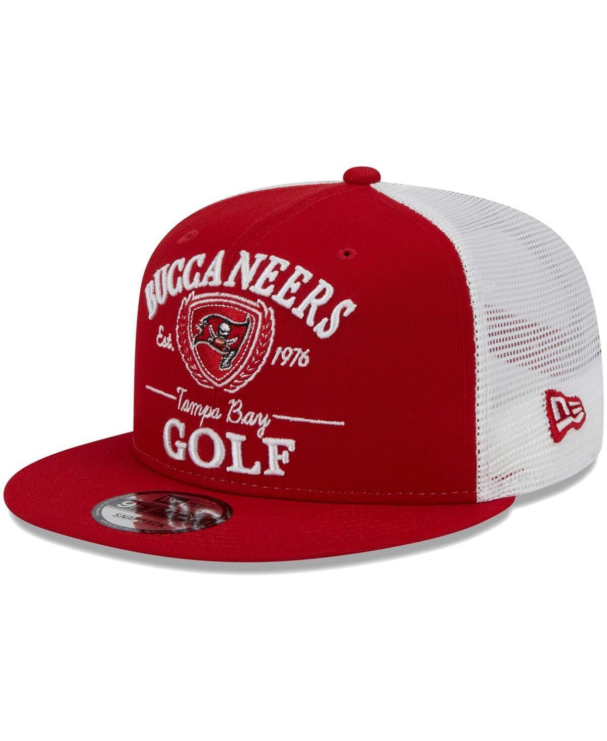 Men's New Era Red Tampa Bay Buccaneers Club 9FIFTY Snapback Hat Product Image