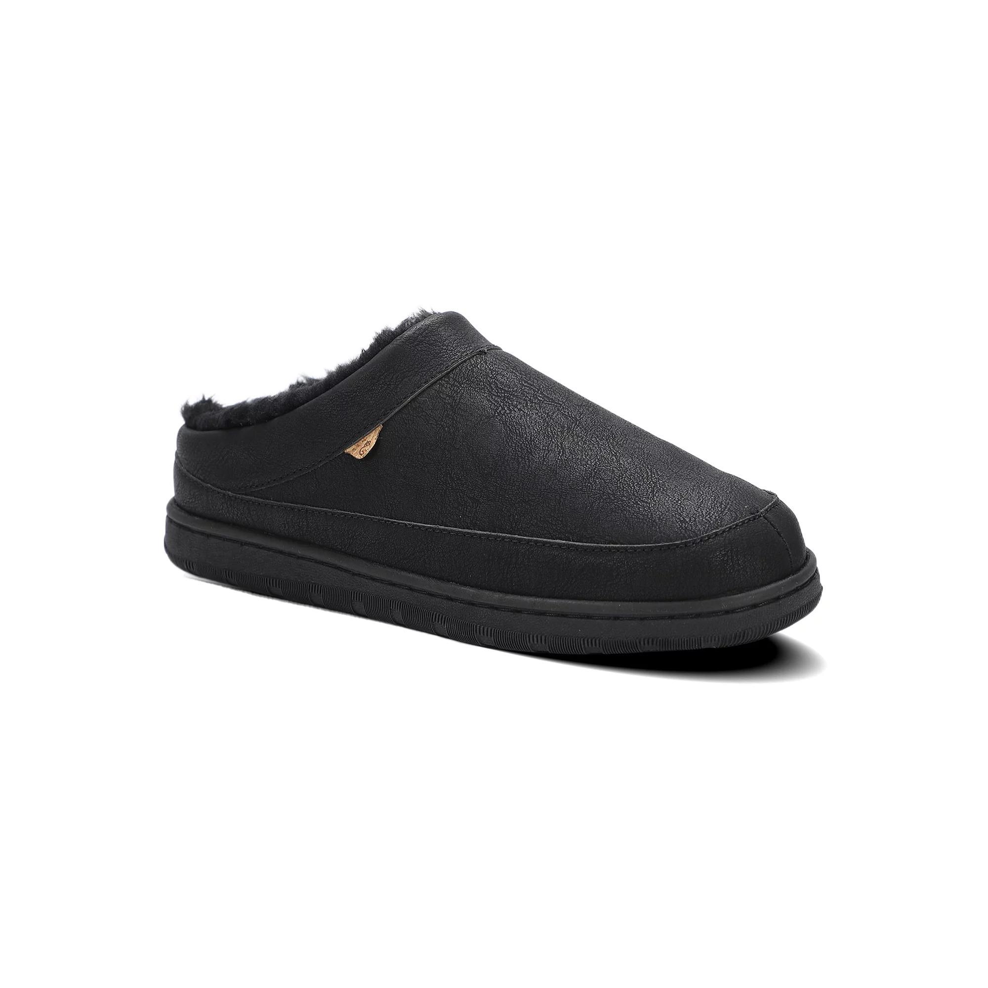 Mykos Julian Clog II Men's Slippers, Size: 8, Waxed Black Product Image