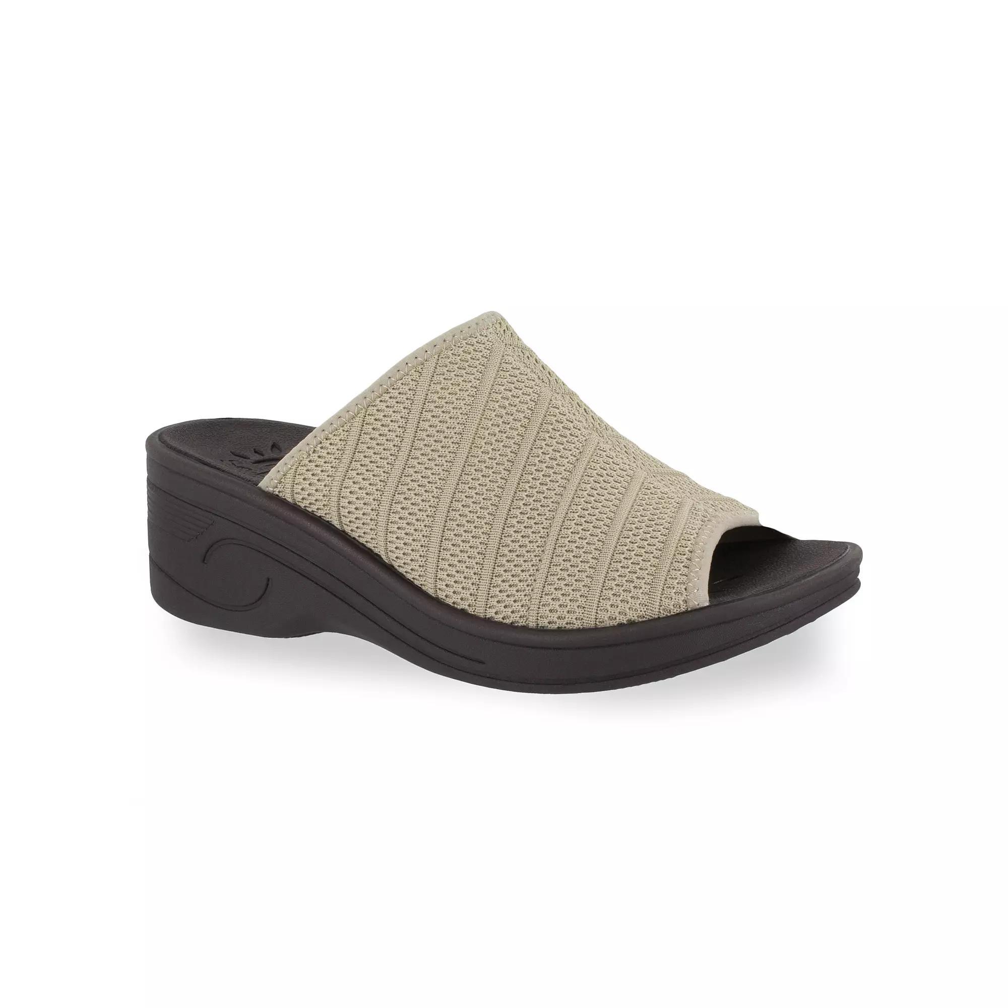 Easy Street Airy Women's Wedges, Size: 8.5 Wide, Natural Product Image