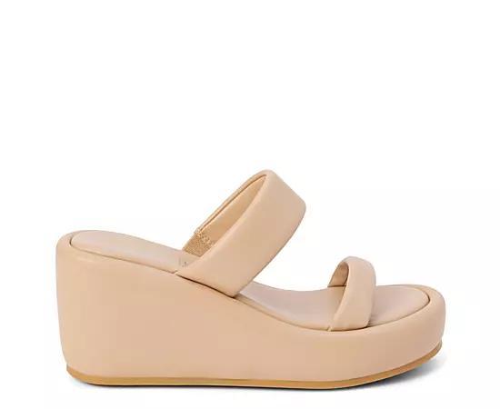 Coconuts by Matisse Unique Women's Wedge Sandals, Size: 9, Natural Product Image