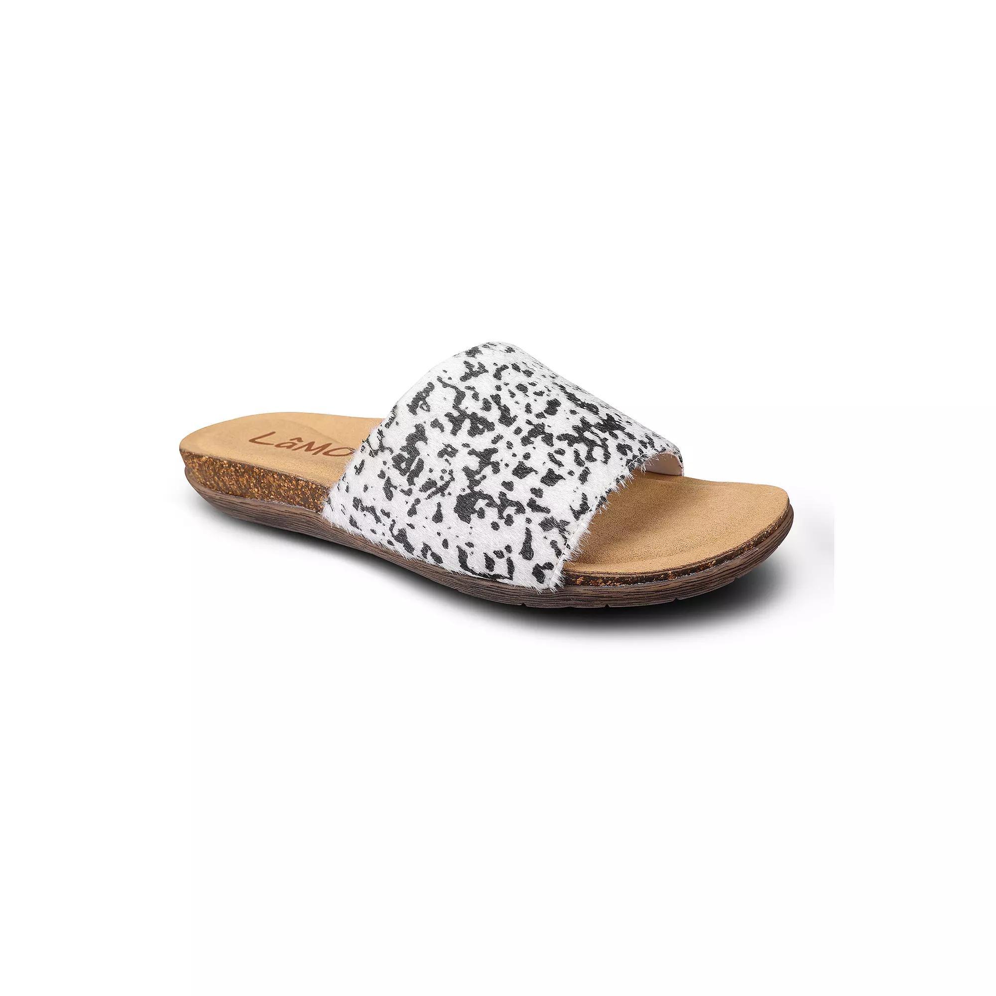Mykos Clea Women's Slide Sandals, Size: 6, Black Wht Product Image
