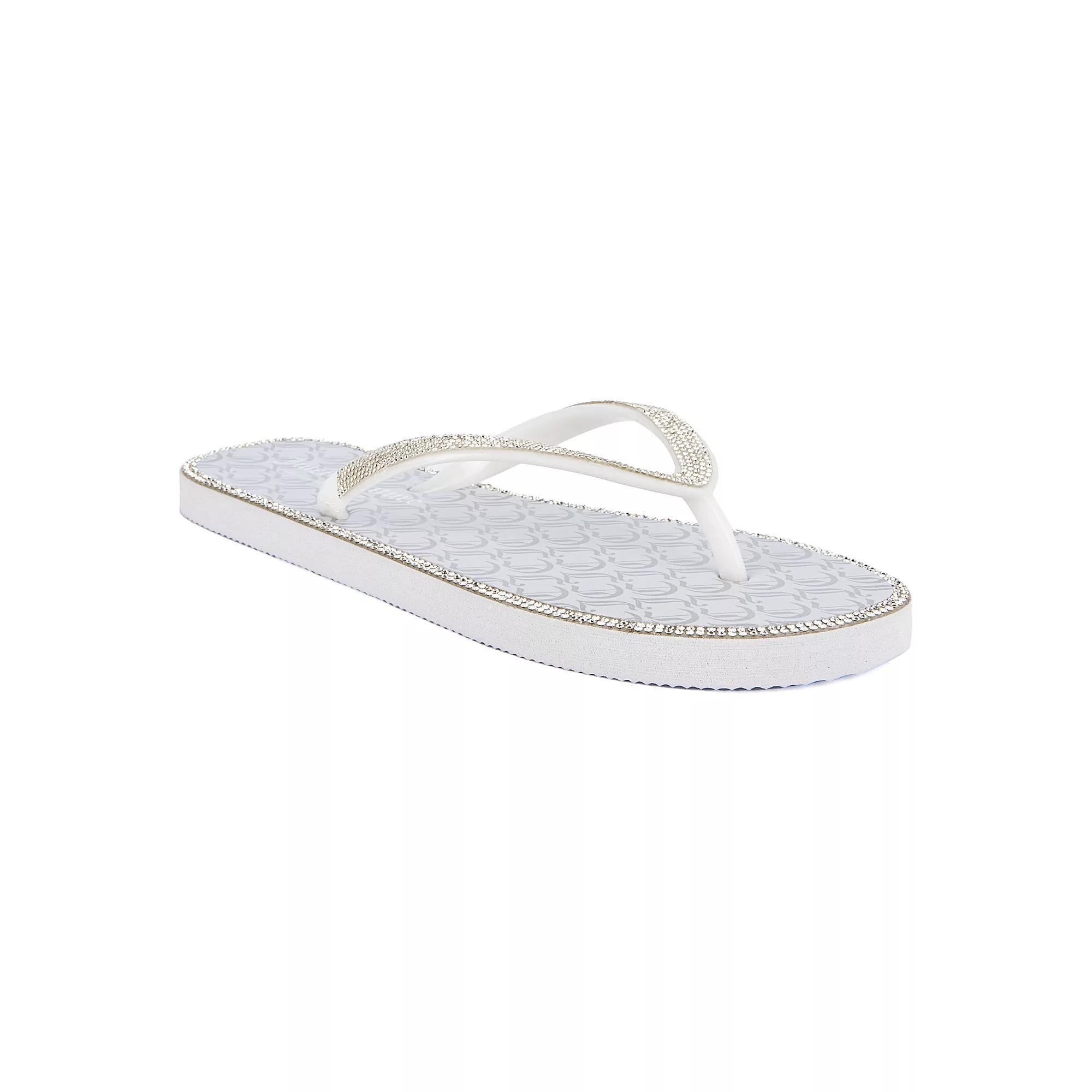 Juicy Couture Surprise 2 Women's Flip Flop Sandals, Size: 10, Black Product Image