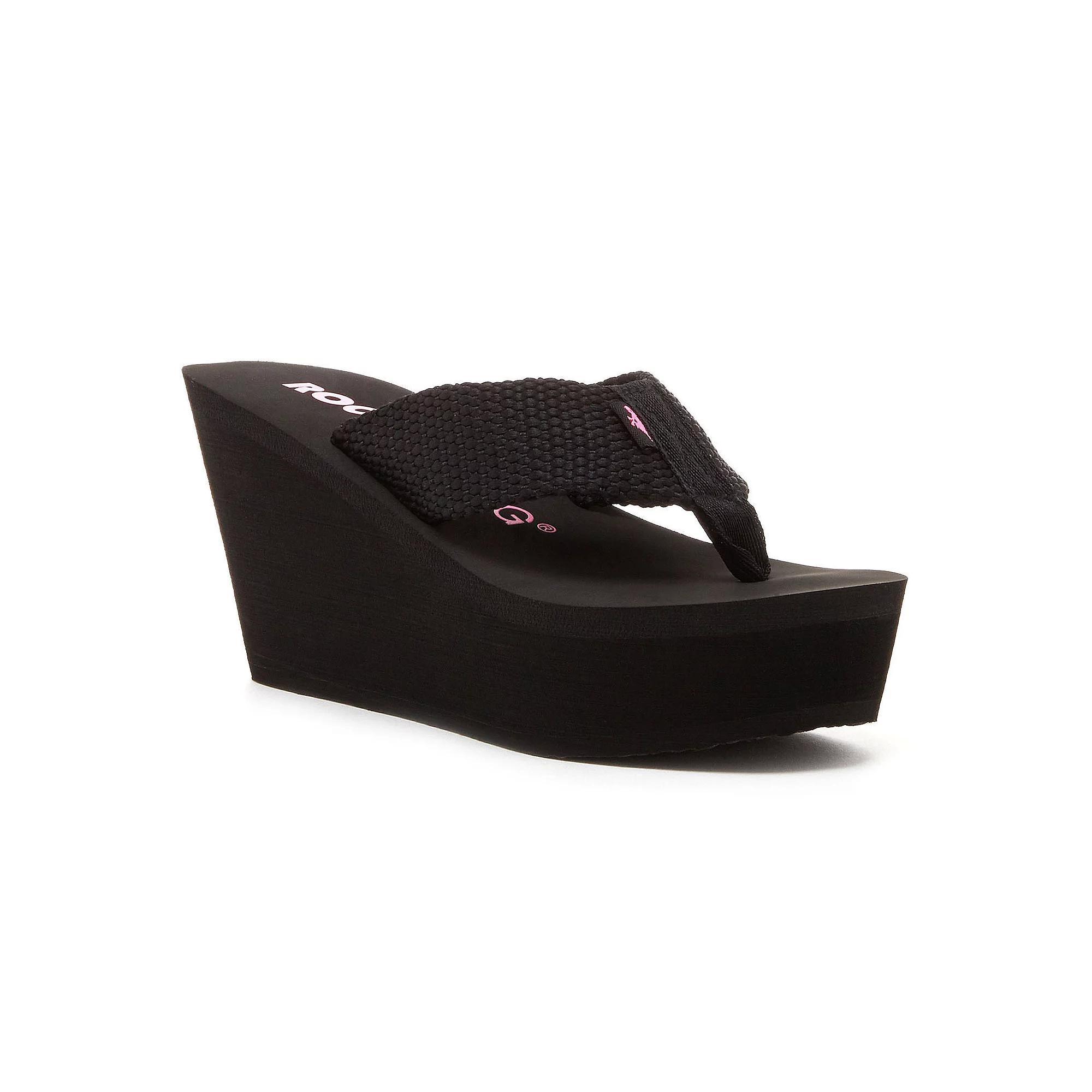 Rocket Dog Diver Women's Wedges, Size: 11, Black Product Image