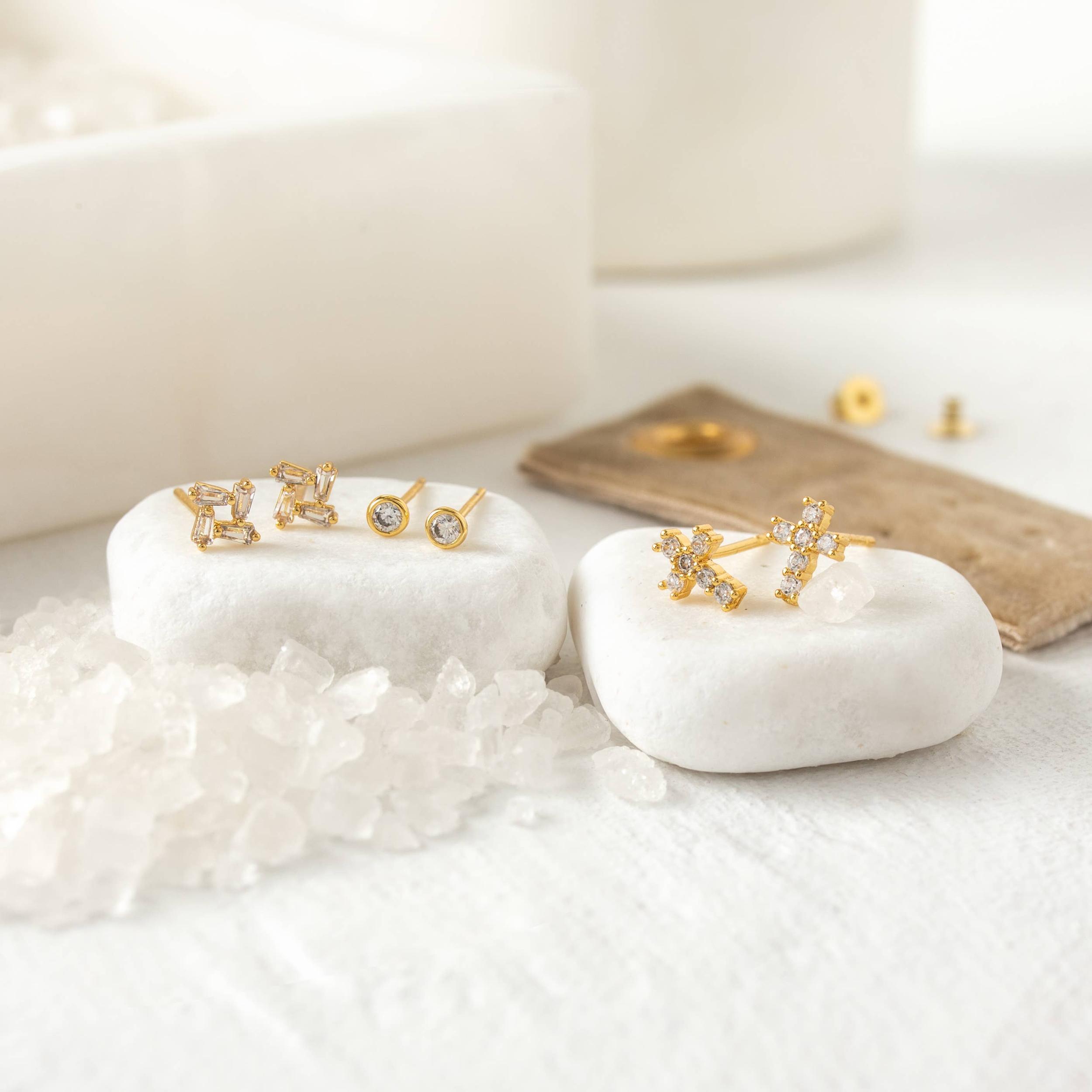 Cross Velvet Stud Gift Set Product Image