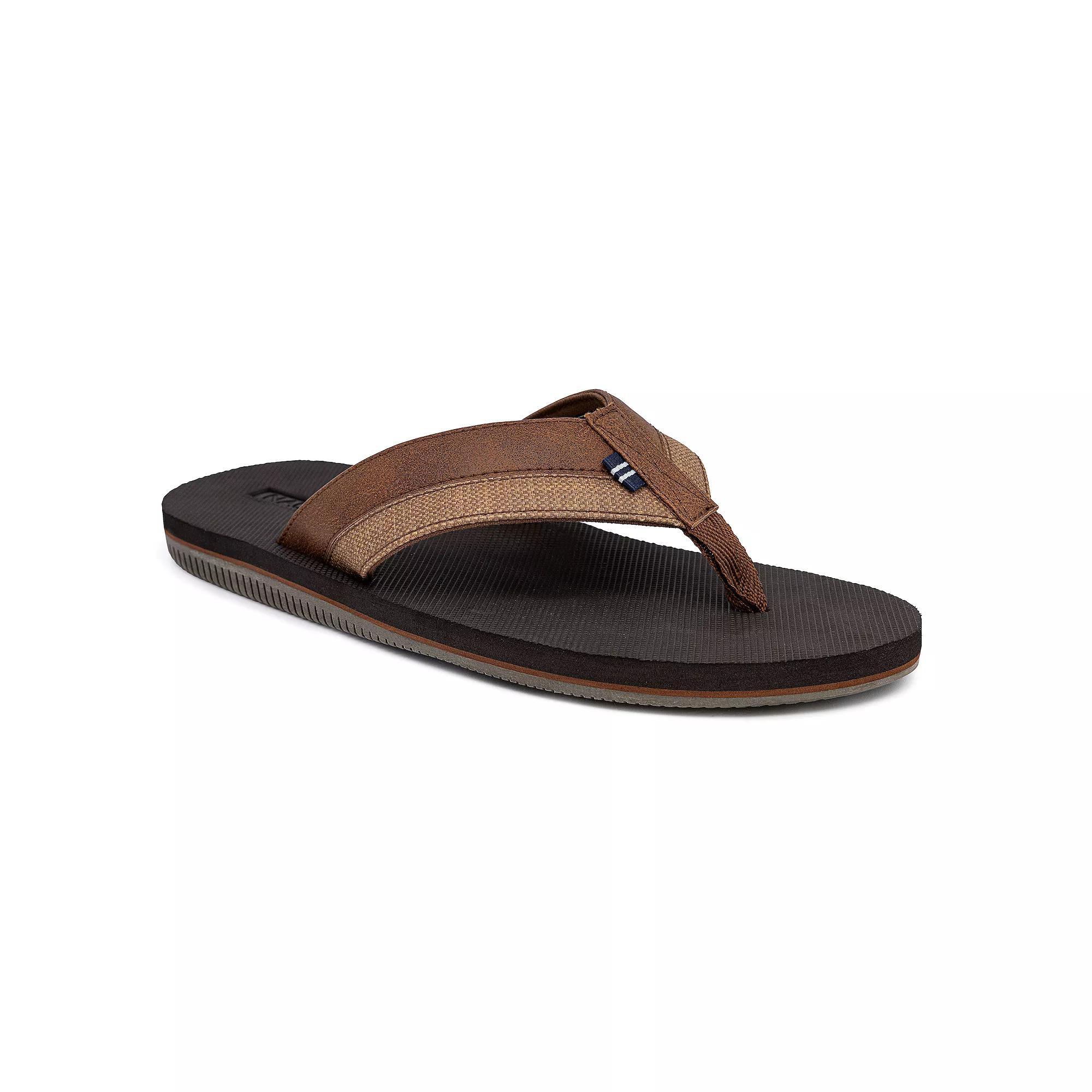 Nautica Clarkson Men's Flip Flop Sandals, Size: 9 Product Image