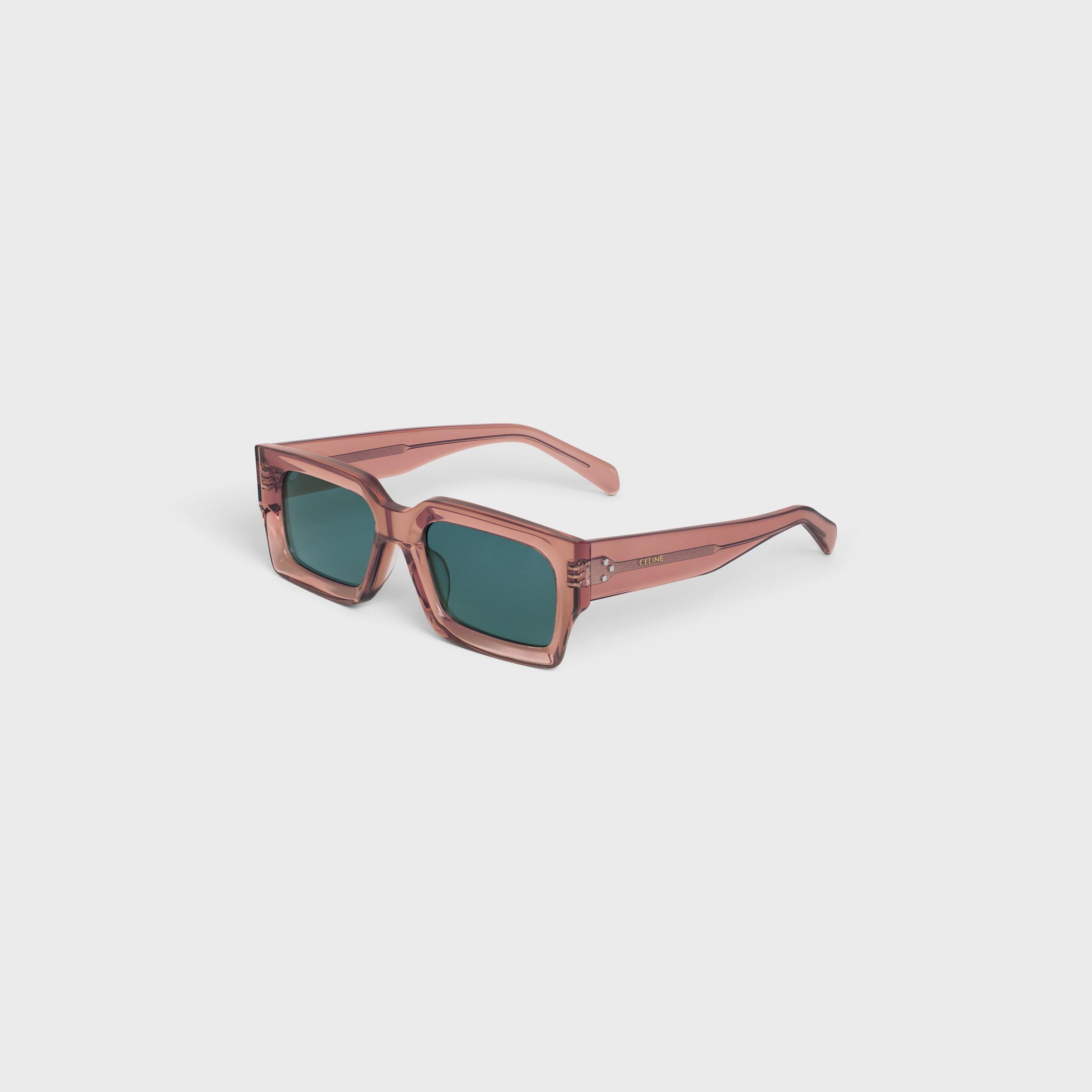 Black Frame 53 Sunglasses in Acetate Product Image