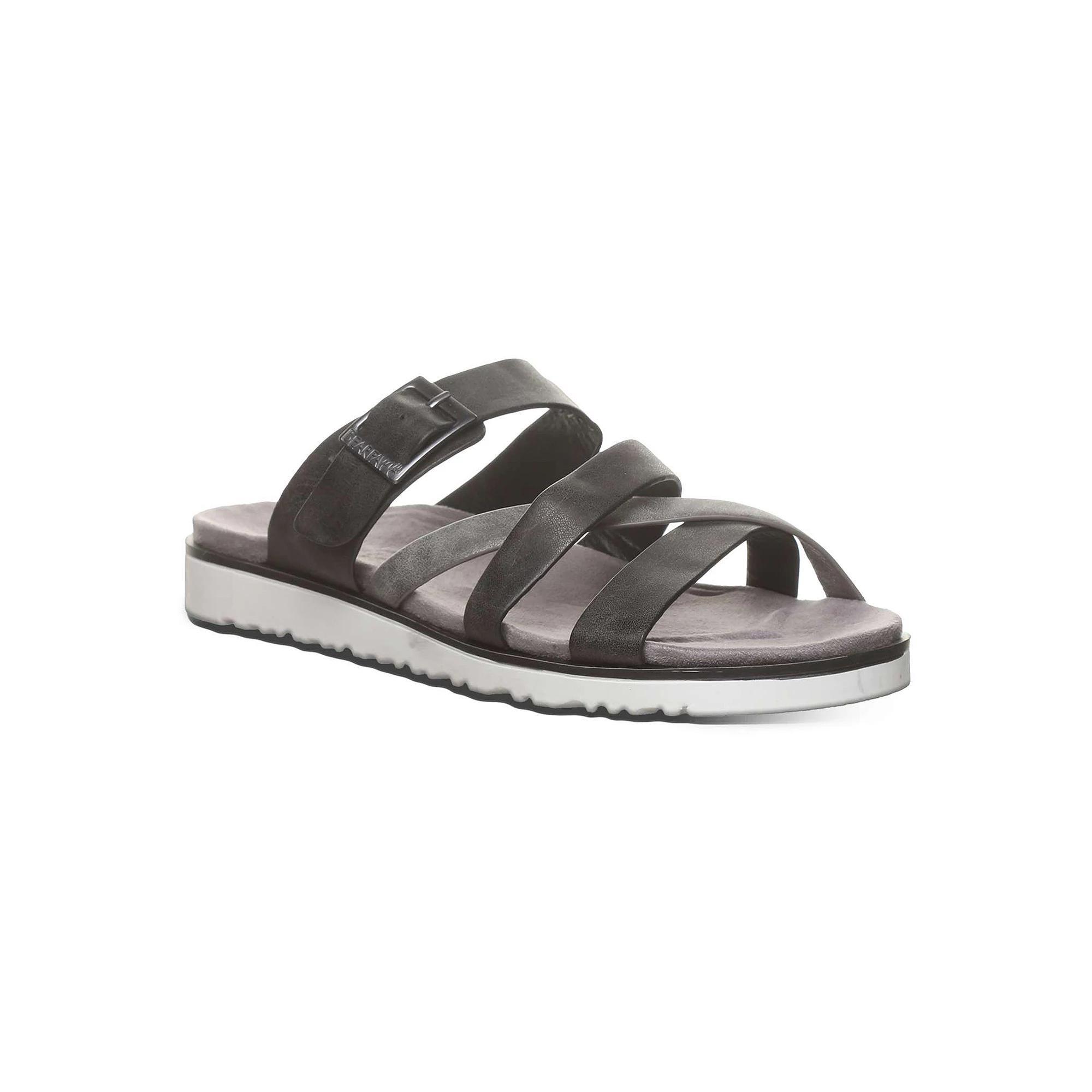 Bearpaw Rhodes Women's Strappy Slide Sandals, Size: 6, Black Product Image