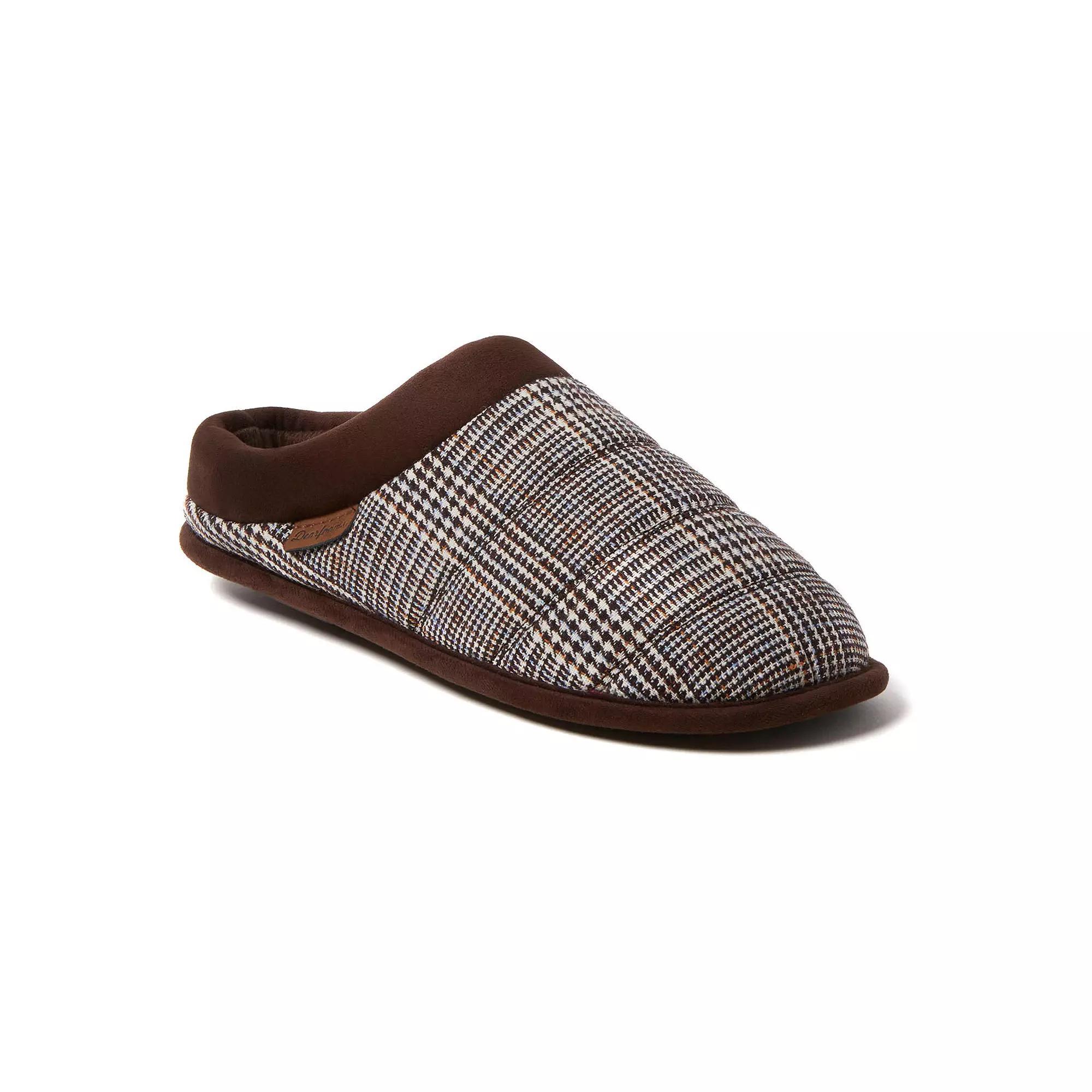 Dearfoams Asher Men's Clog Slippers, Size: Large, Black Product Image