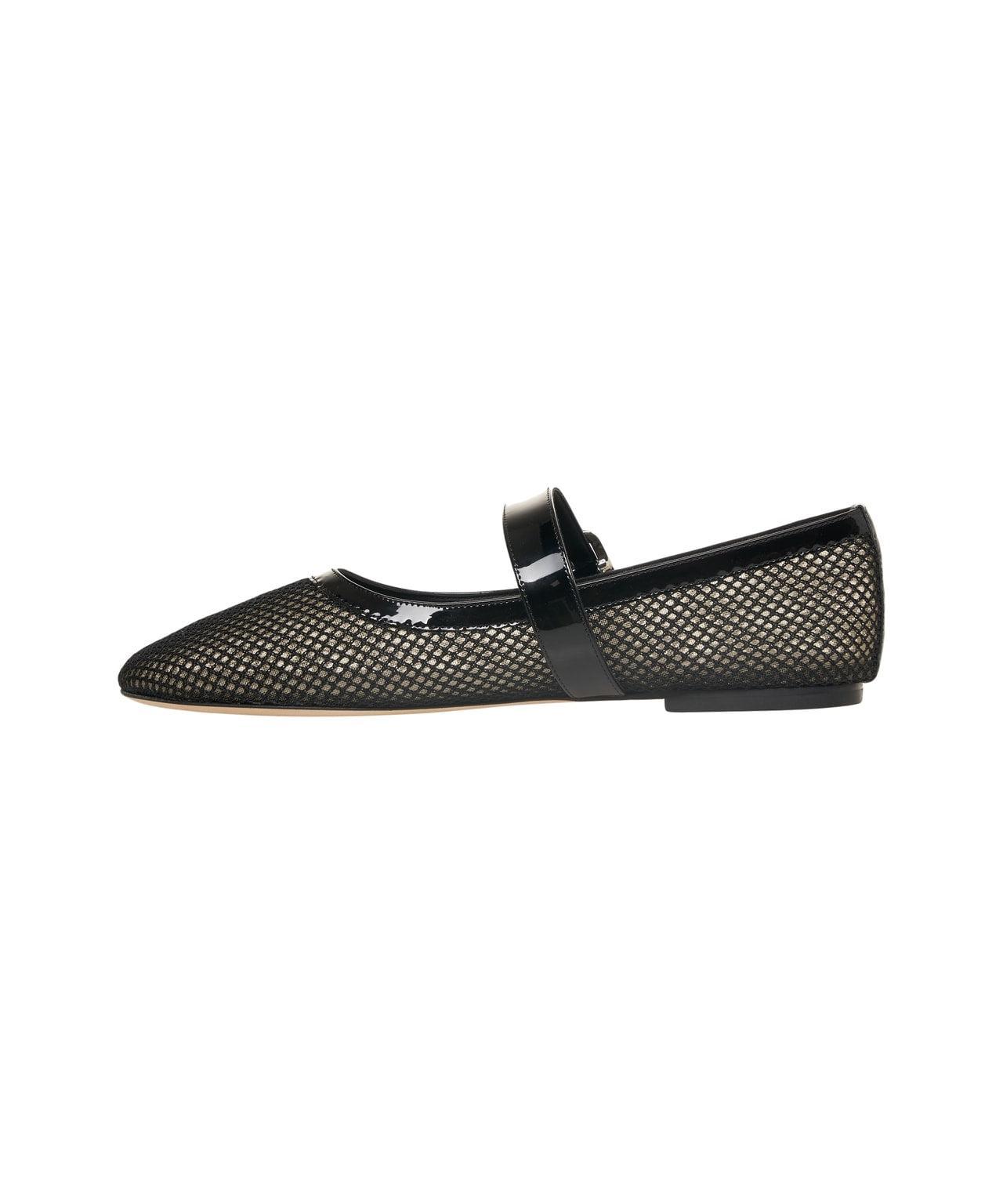 Mesh Ballerinas with rhinestones Product Image