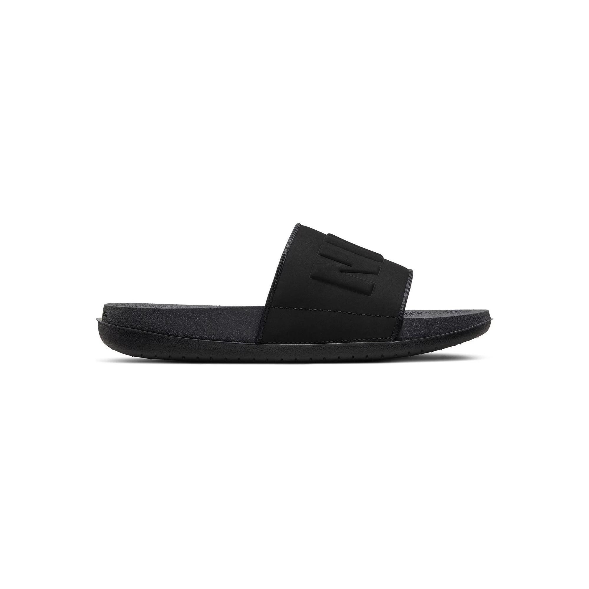 Nike Offcourt Men's Slide Sandals, Size: 15, Grey Black Product Image