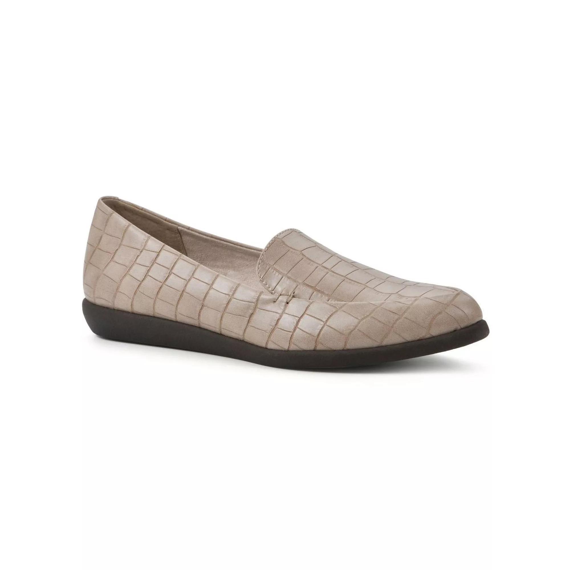 Cliffs by White Mountain Mint Women's Loafers, Size: 6, Black Croco Product Image