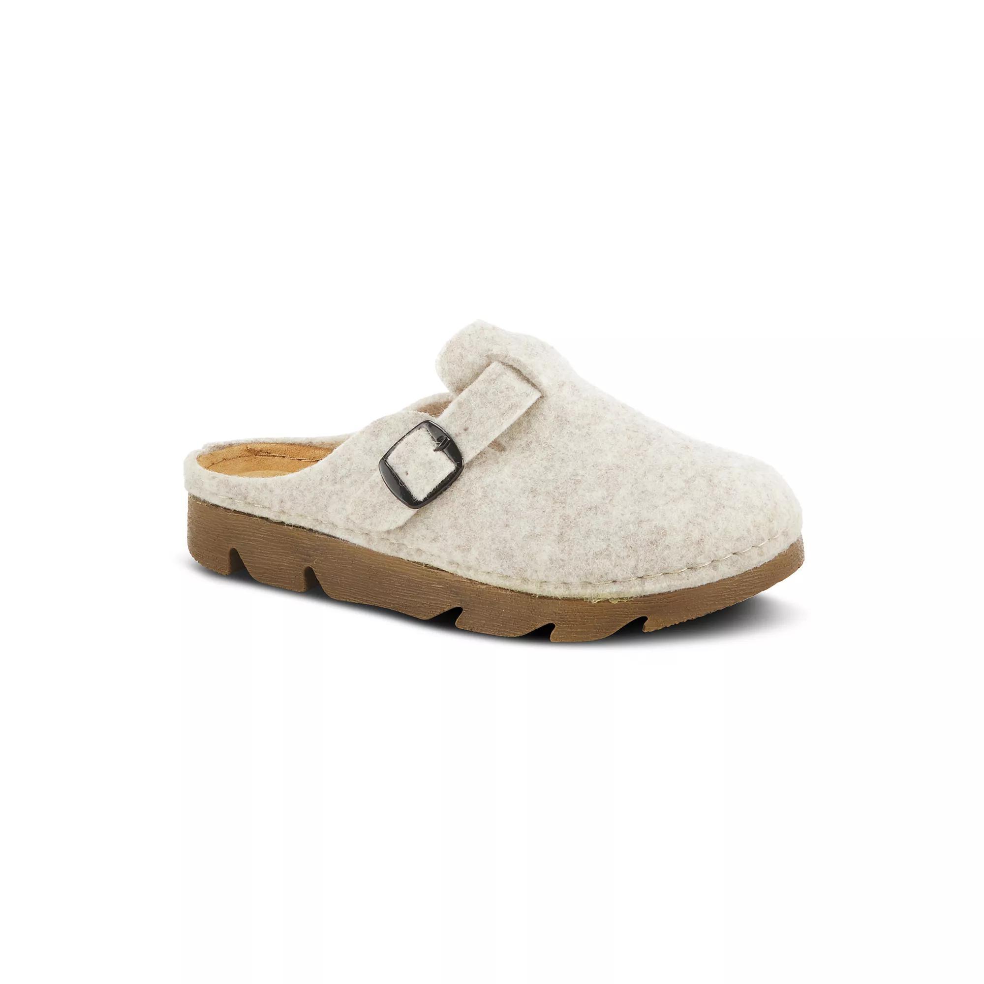 Flexus by Spring Step Clogger Women's Slippers, Size: 39, Light Beige Product Image