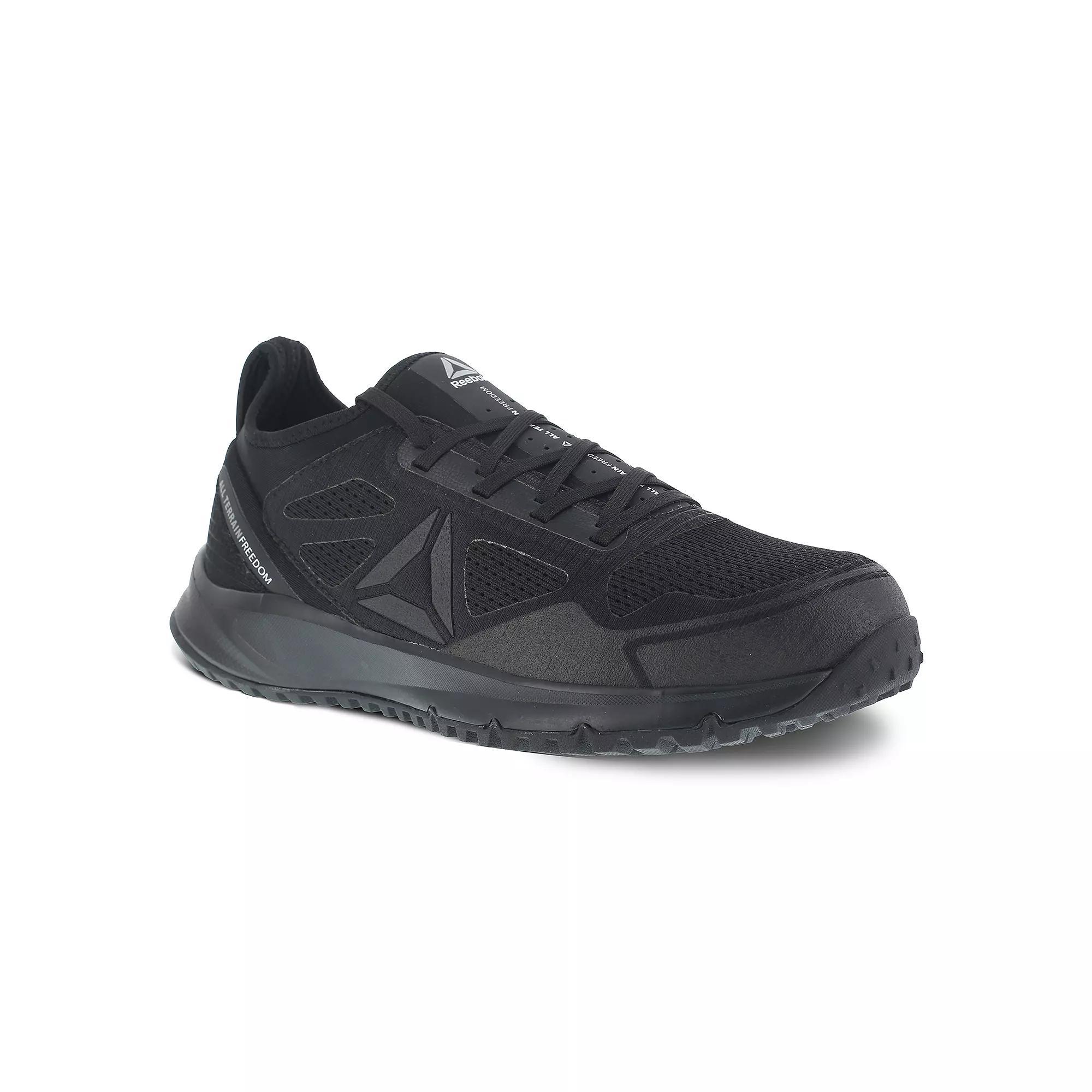 Reebok Work All Terrain Men's Steel Toe Shoes, Size: 11.5 Medium, Black Product Image