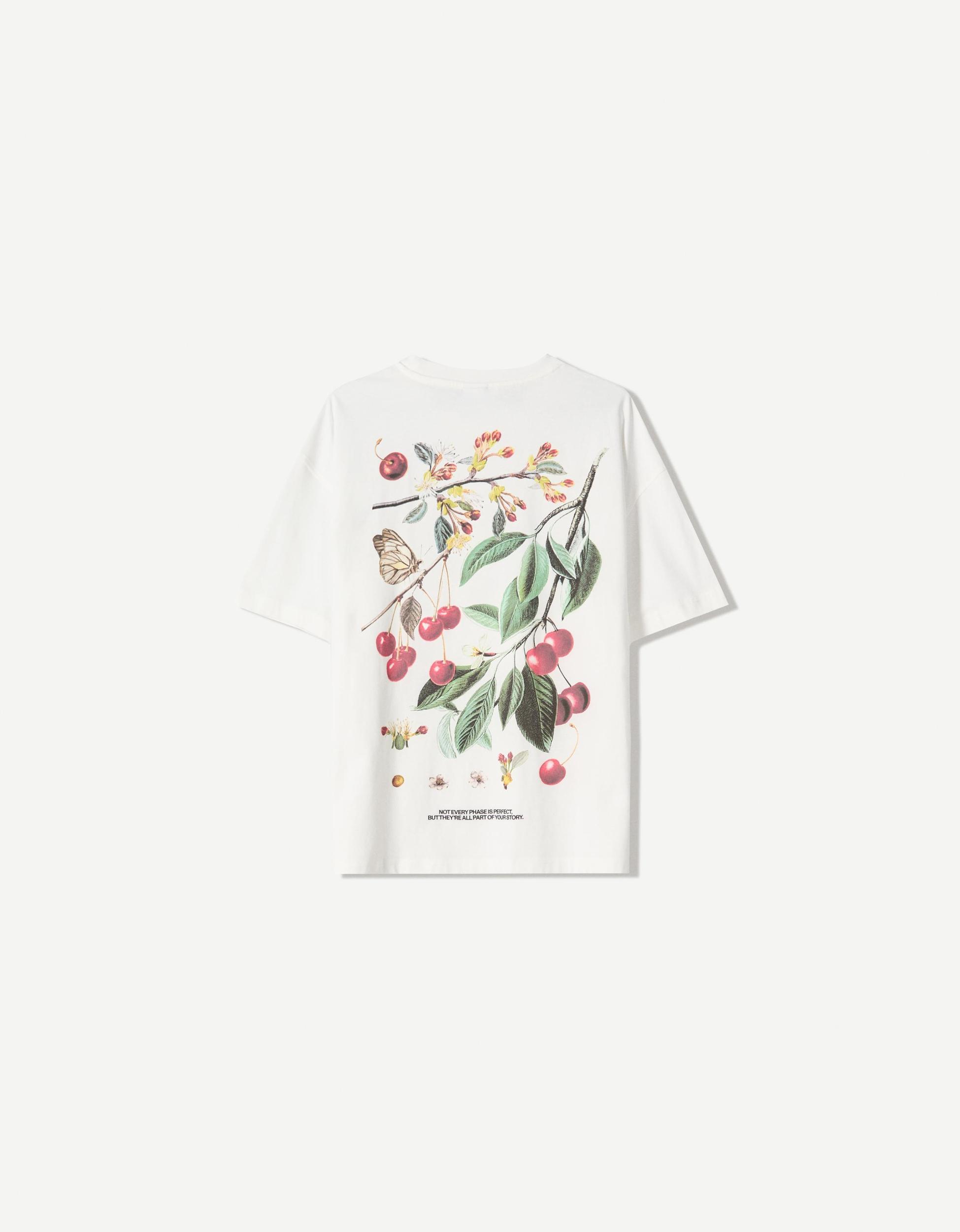 Printed short sleeve oversize T-shirt Product Image
