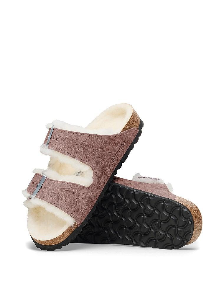Arizona Shearling Suede Sandals Product Image