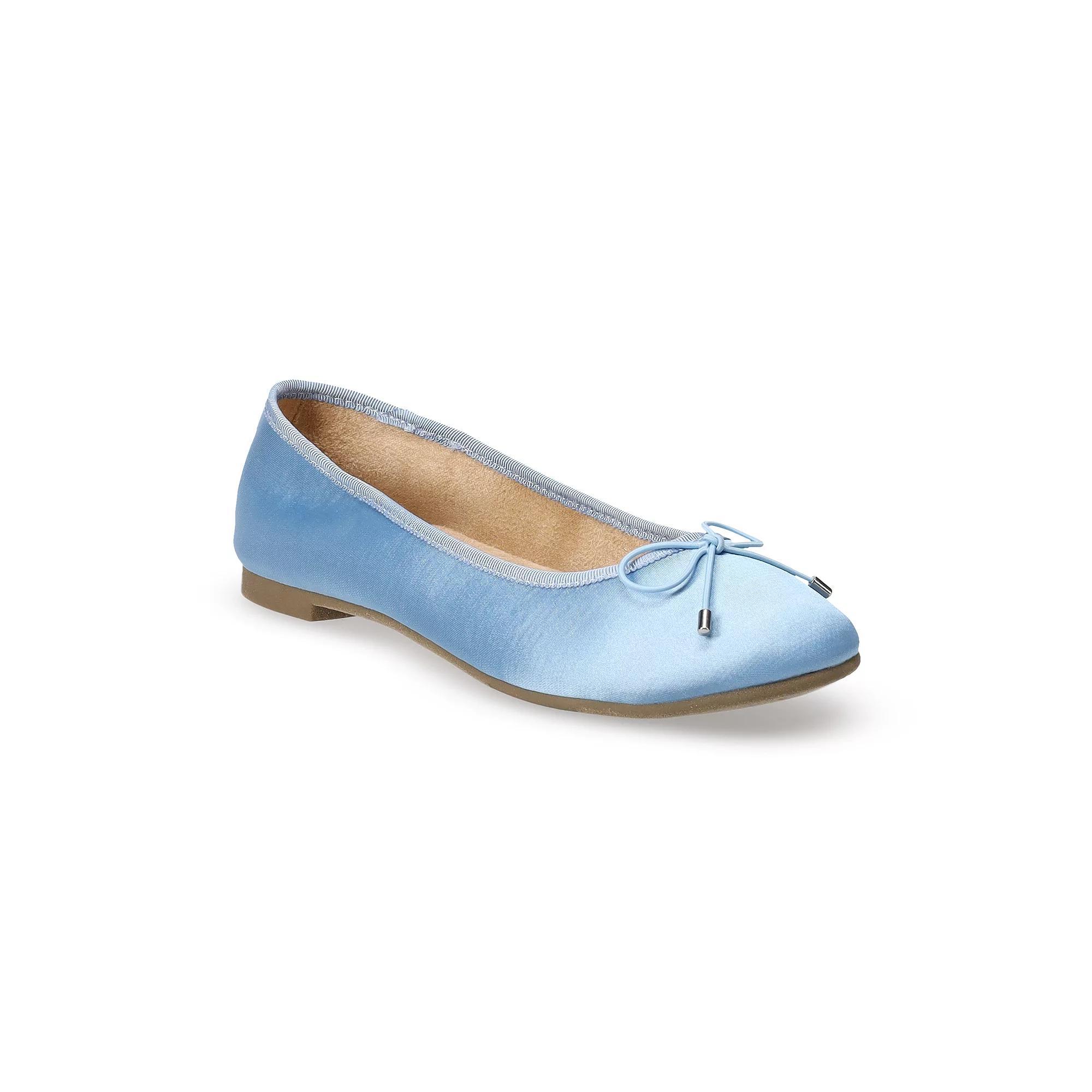 SO® Emmaline Women's Ballet Flats, Size: 9, Ltblue Product Image