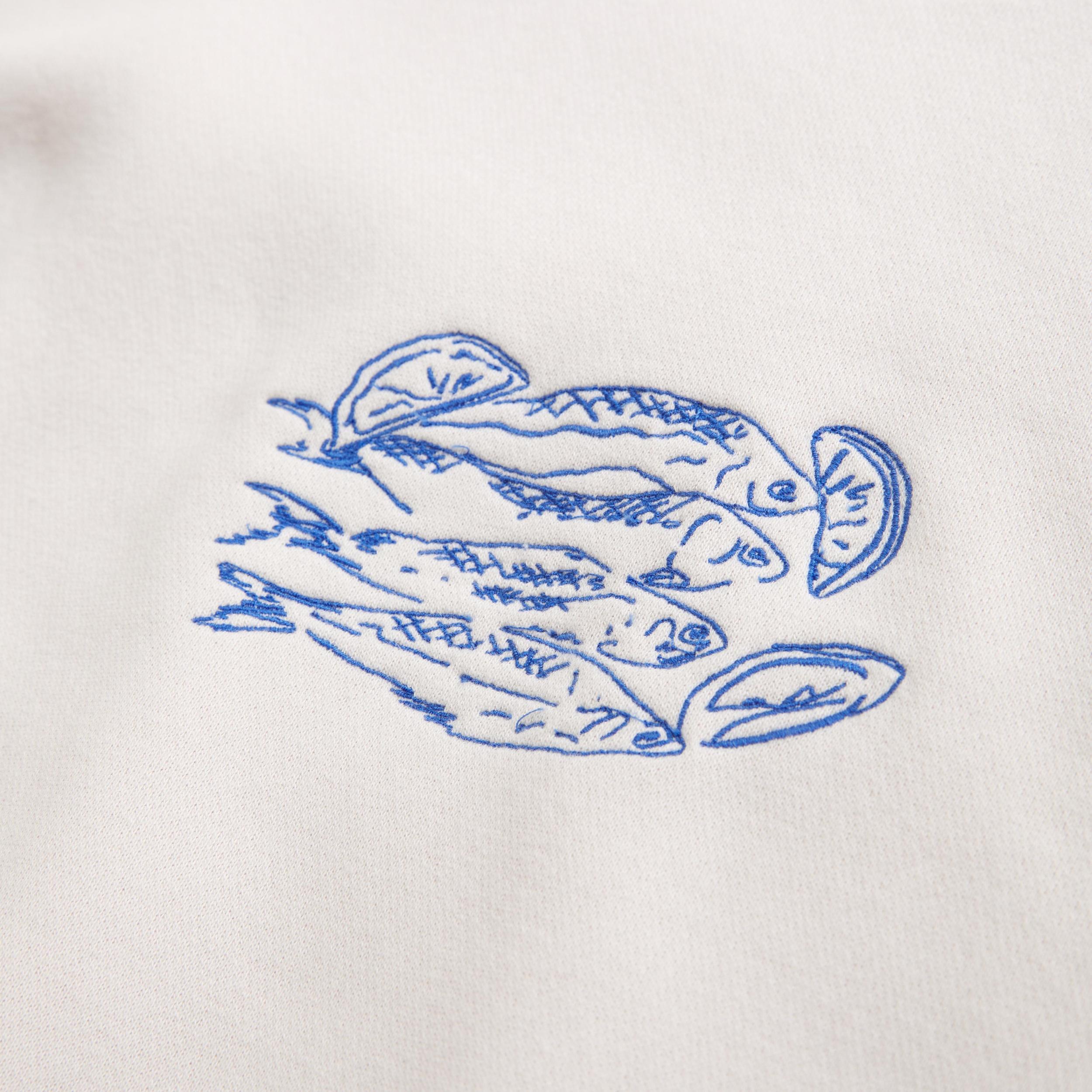 Beach Graphic Oversized Sunday Crew Product Image
