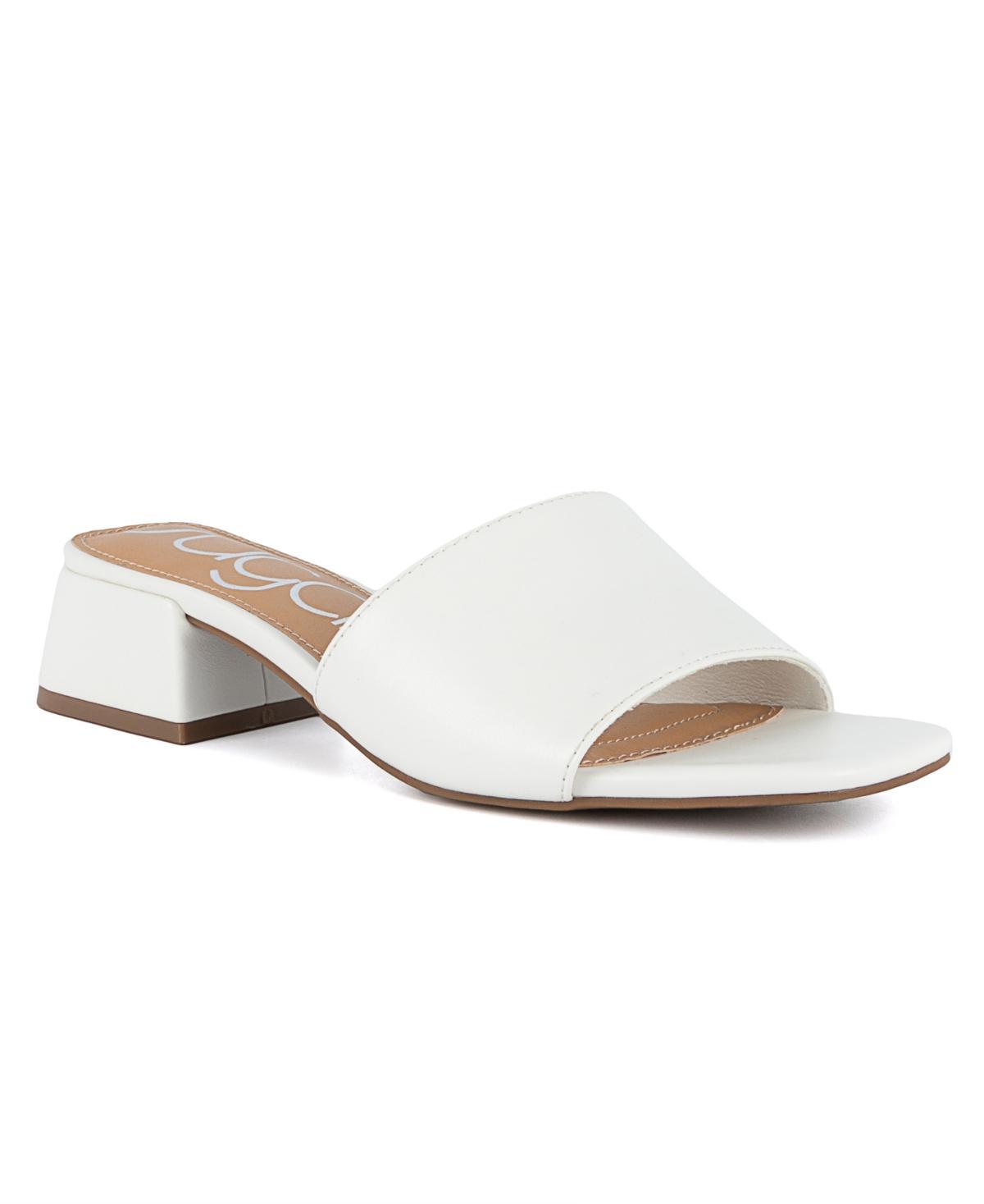 sugar Uniform 3 Womens Block Heel Sandals Red Product Image