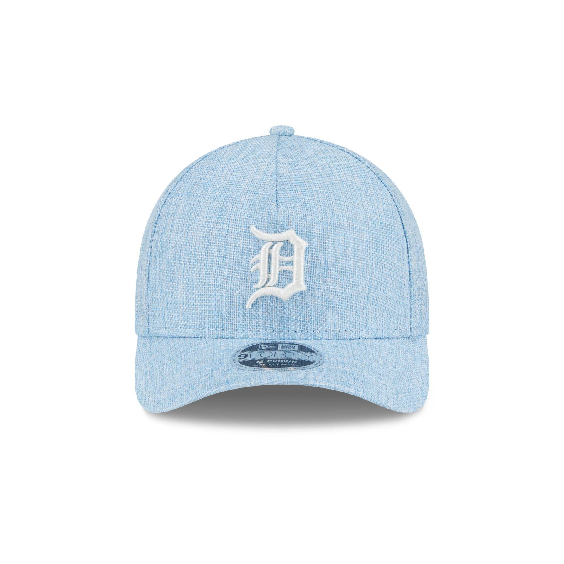 Detroit Tigers Cotton Weaver Blue 9FORTY M-Crown A-Frame Snapback Hat Male Product Image