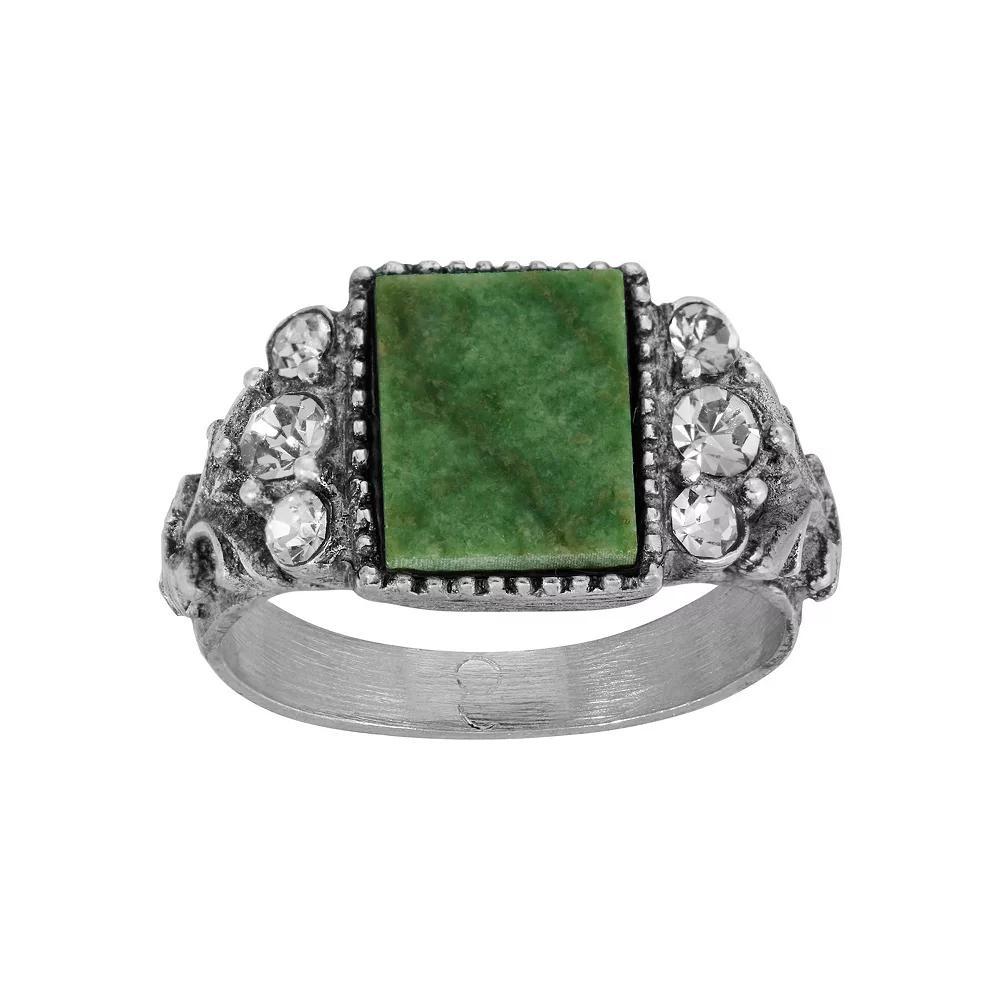 1928 Carnelian Ring, Womens, Gold Orange Product Image