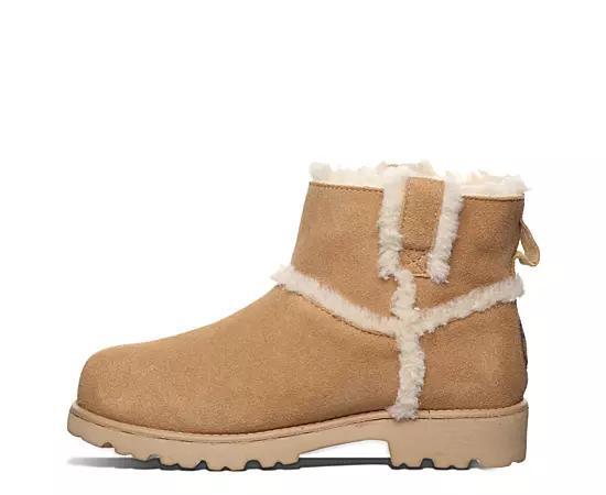 Bearpaw Willow Womens Suede Boots Iced Brown Product Image