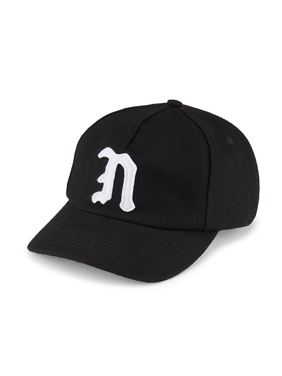 Mens Melton Logo Wool Cap Product Image