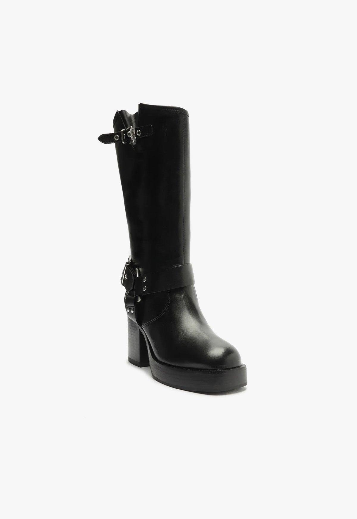 Kiara Block Atanado Leather Boot Female Product Image