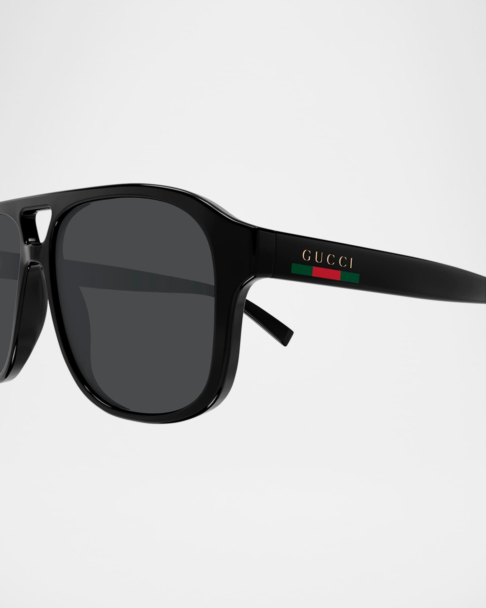 Men's GG1856S Injection Plastic Aviator Sunglasses Product Image