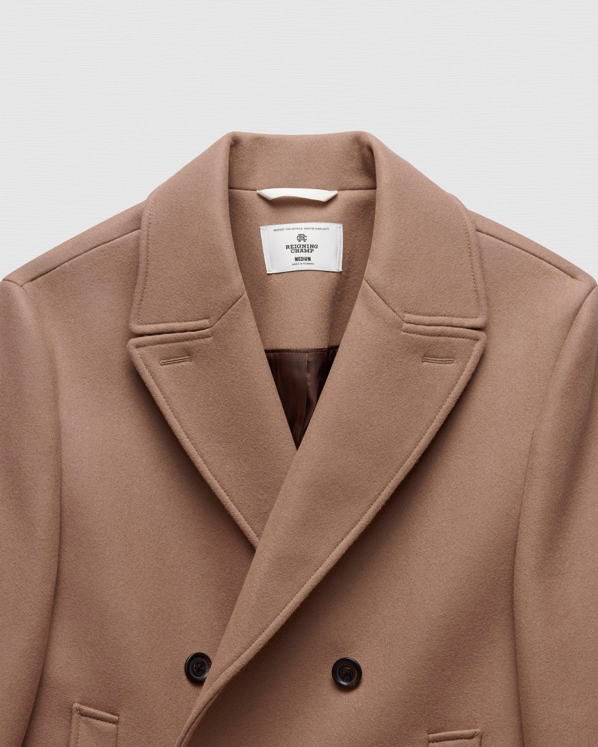 Wool Cashmere Polo Coat Male Product Image