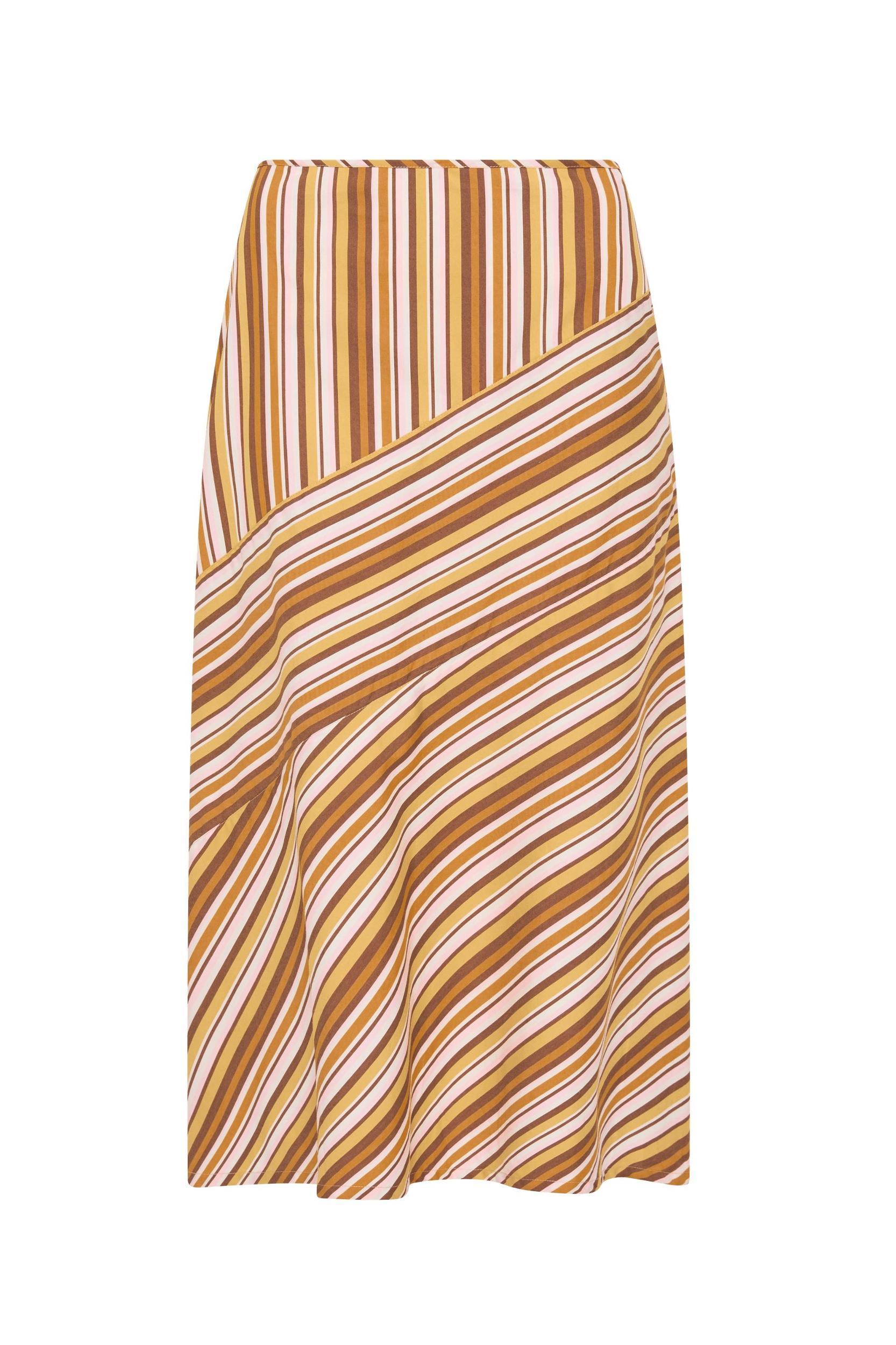 Jean Swim Top Terracotta Stripe - Final Sale Product Image