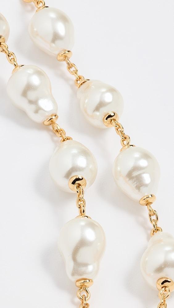 Lele Sadoughi Pearl Station Necklace | Shopbop Product Image
