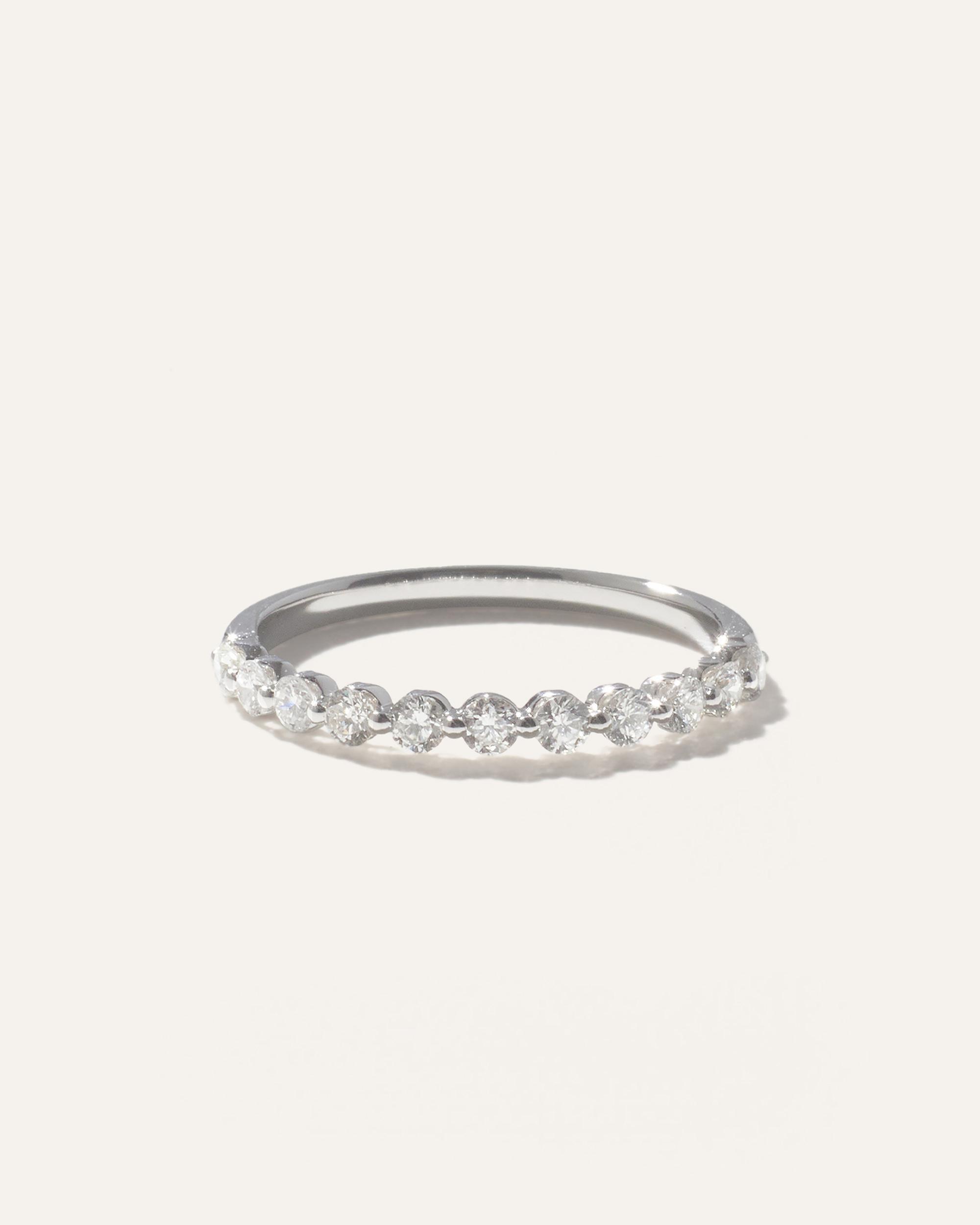 14K Gold Diamond Floating Band Product Image