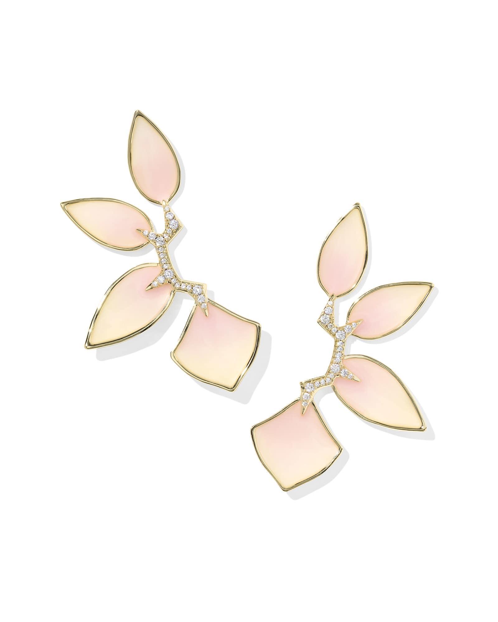 Joelle Gold Statement Earrings Product Image
