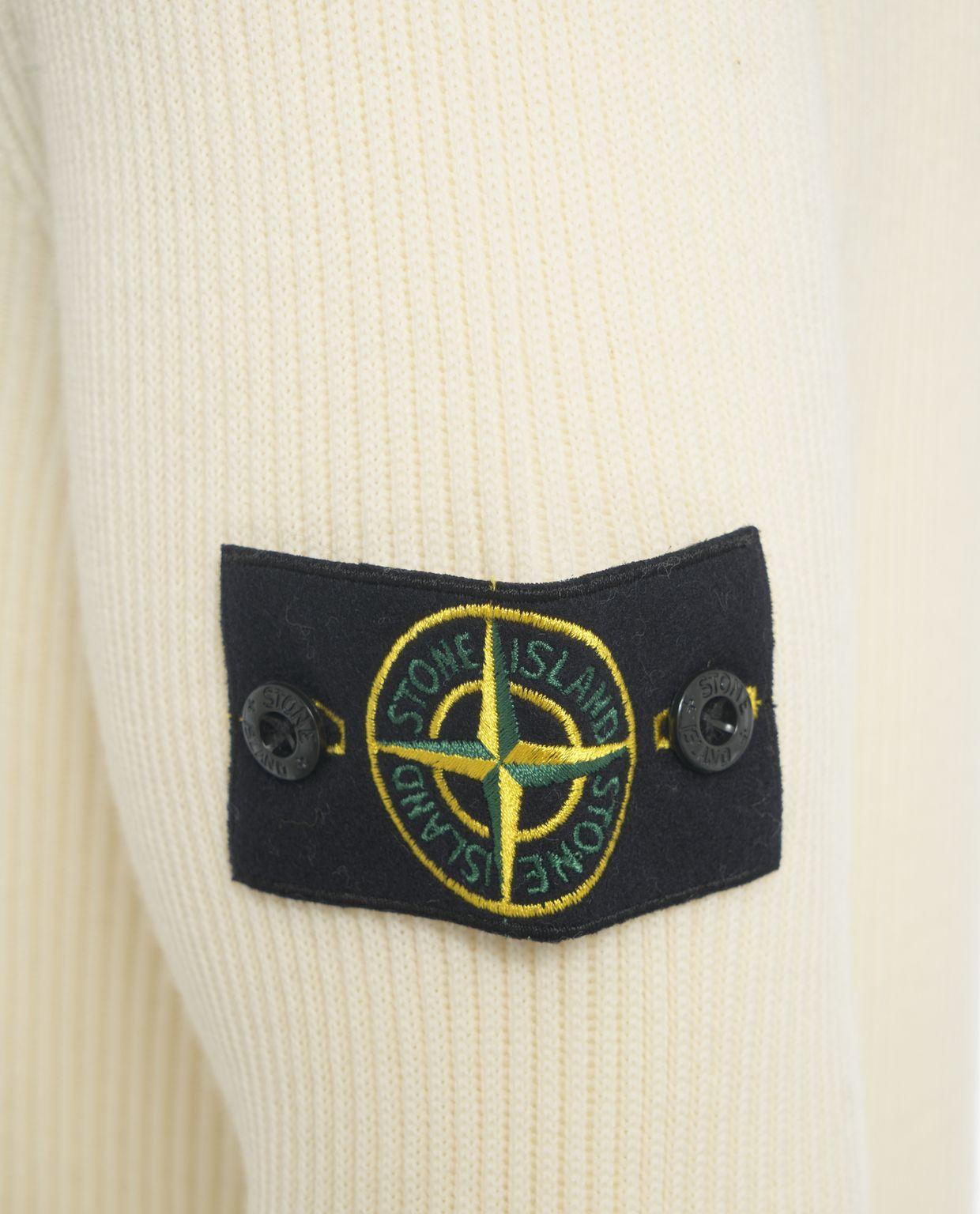 Ribbed sweater with logo Product Image