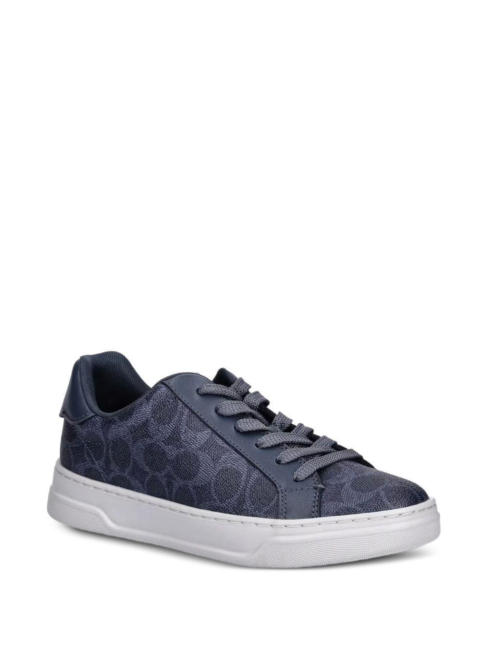 High Line monogrammed low-top sneakers Product Image