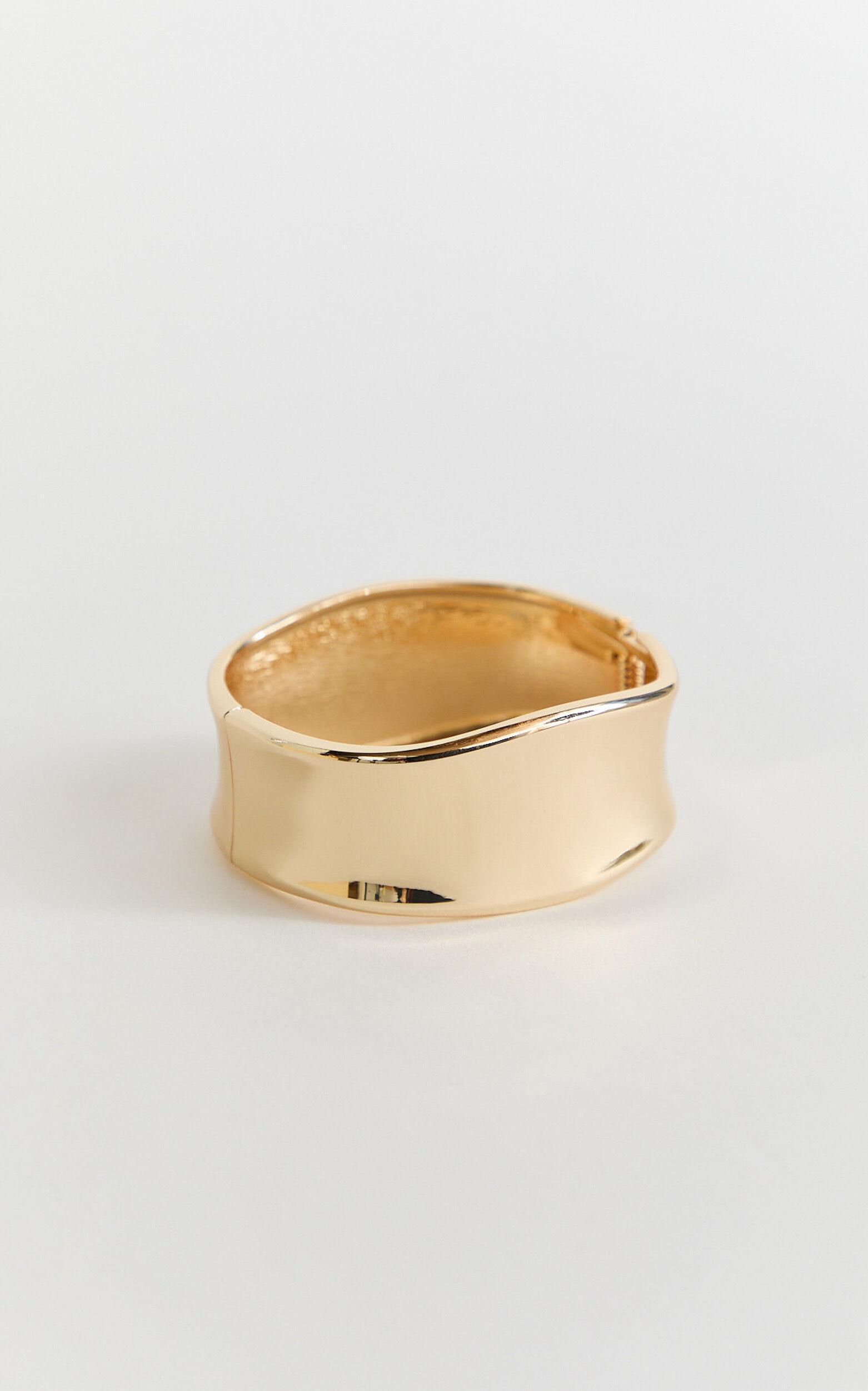 Gertrude Cuff Bracelet in Gold Product Image