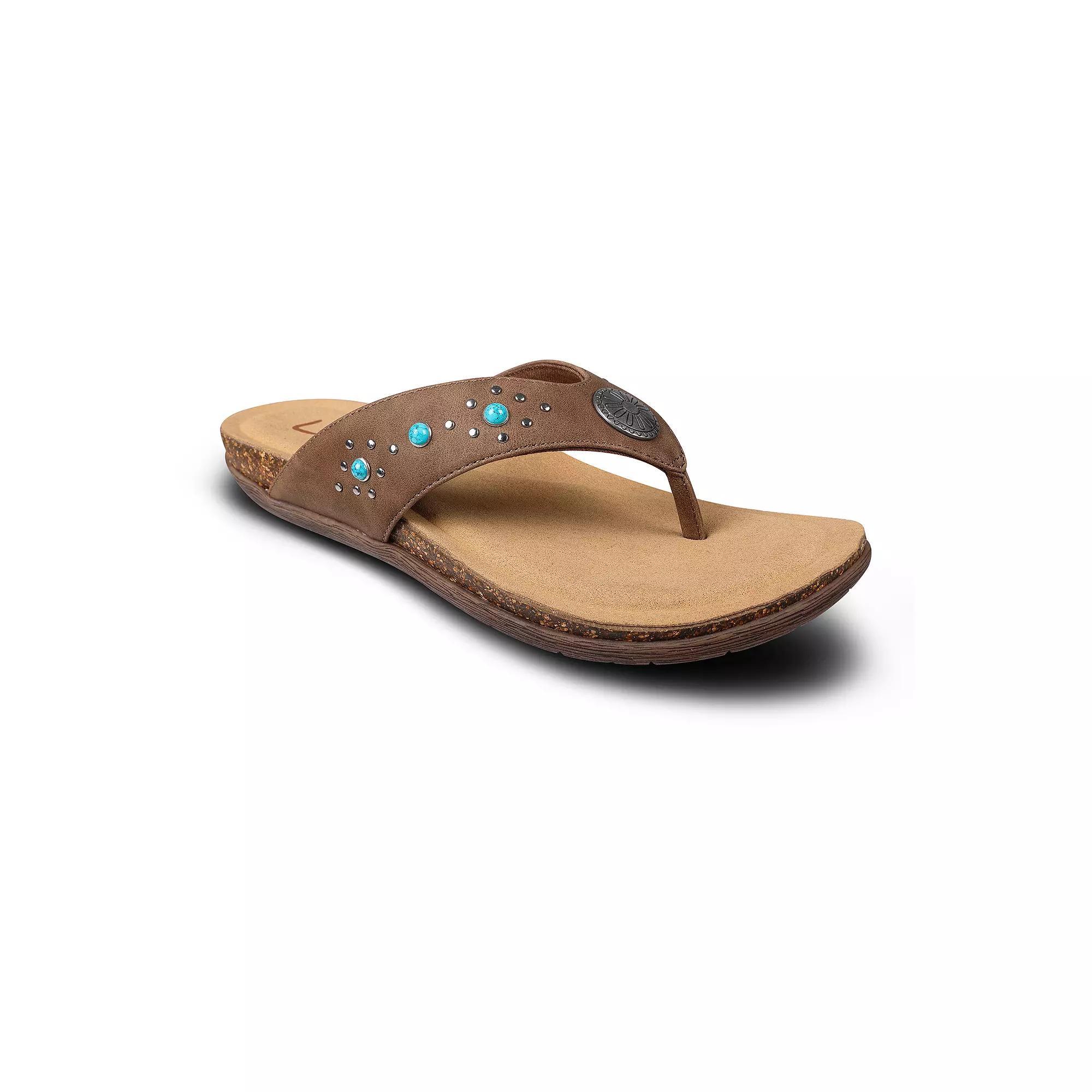 Mykos Jovie Women's Sandals, Size: 6, Brown Product Image