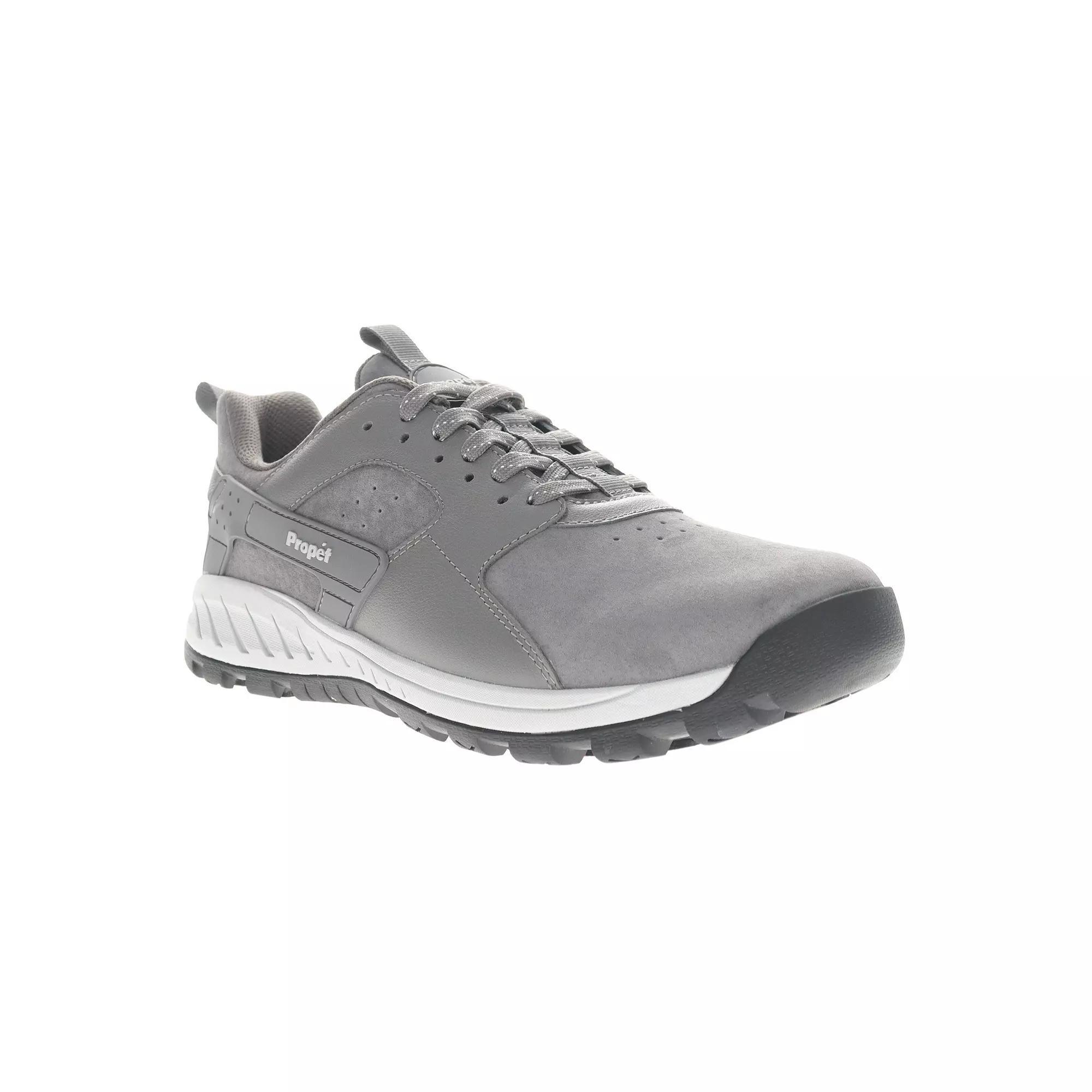Propet Visp Men's Waterproof Trail Shoes, Size: 15 XXW, Gray Suede Product Image